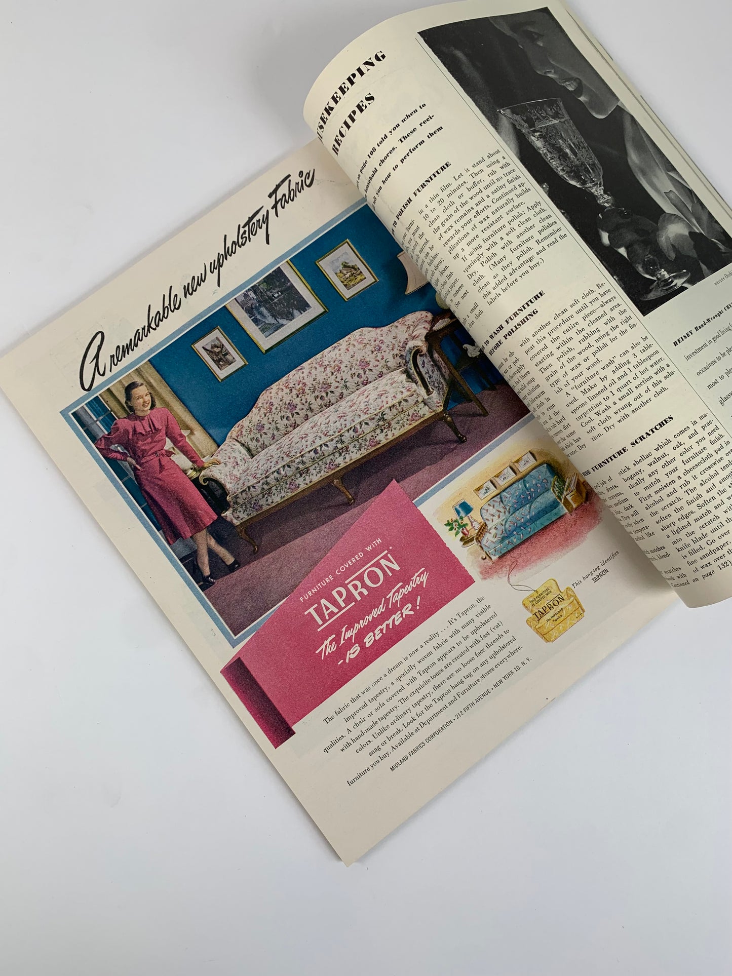 Vintage Ephemera - House Beautiful's Guide for the Bride - Fall and Winter 1946 / 1947