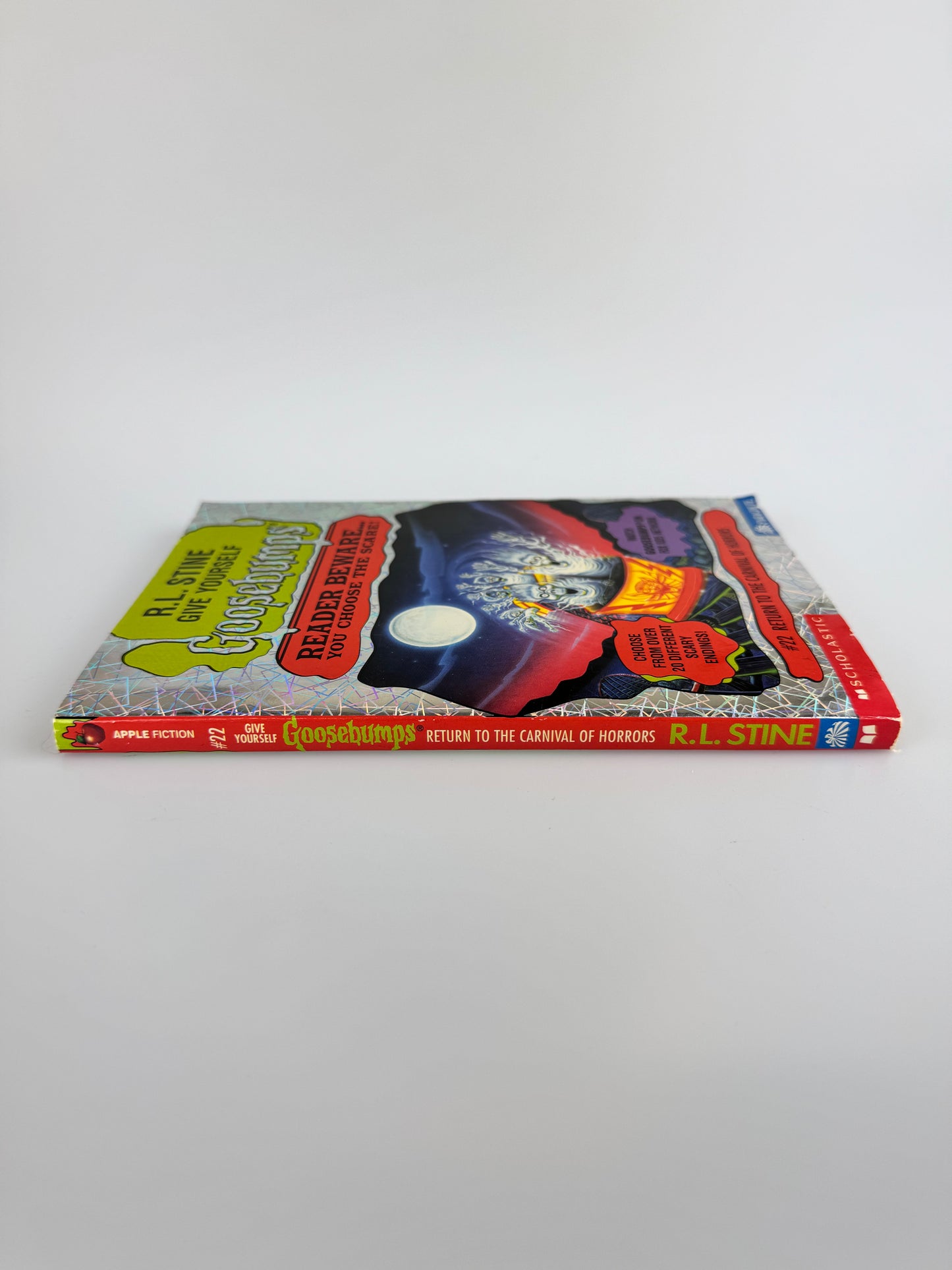 Vintage Horror Paperback - Give Yourself Goosebumps Book | Reader Beware...You Choose The Scare! - R.L. Stine