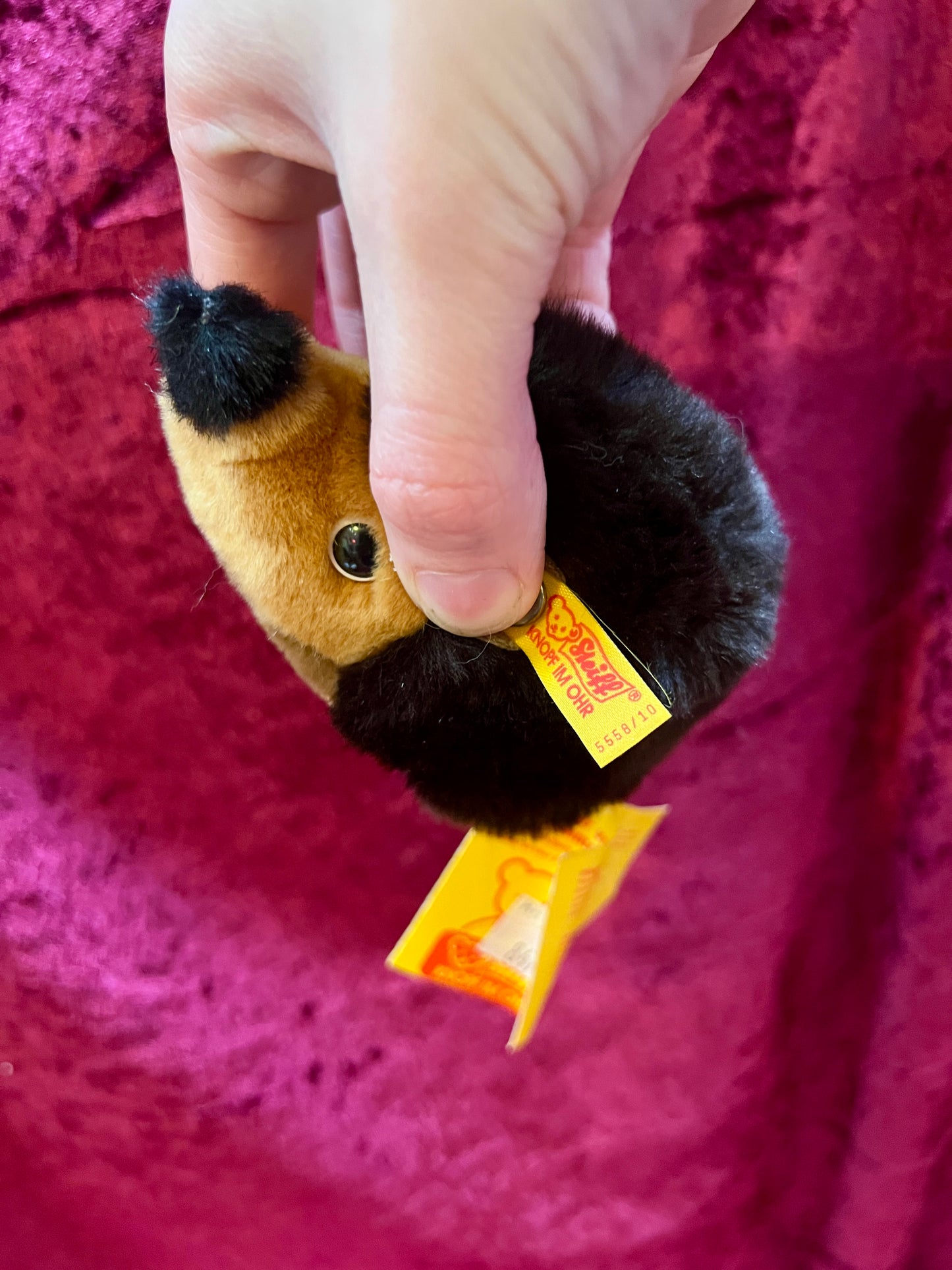 Vintage Collectibles - Miniature Stuffed Toy - Joggi The Hedgehog - 1456/09 - Steiff - Germany