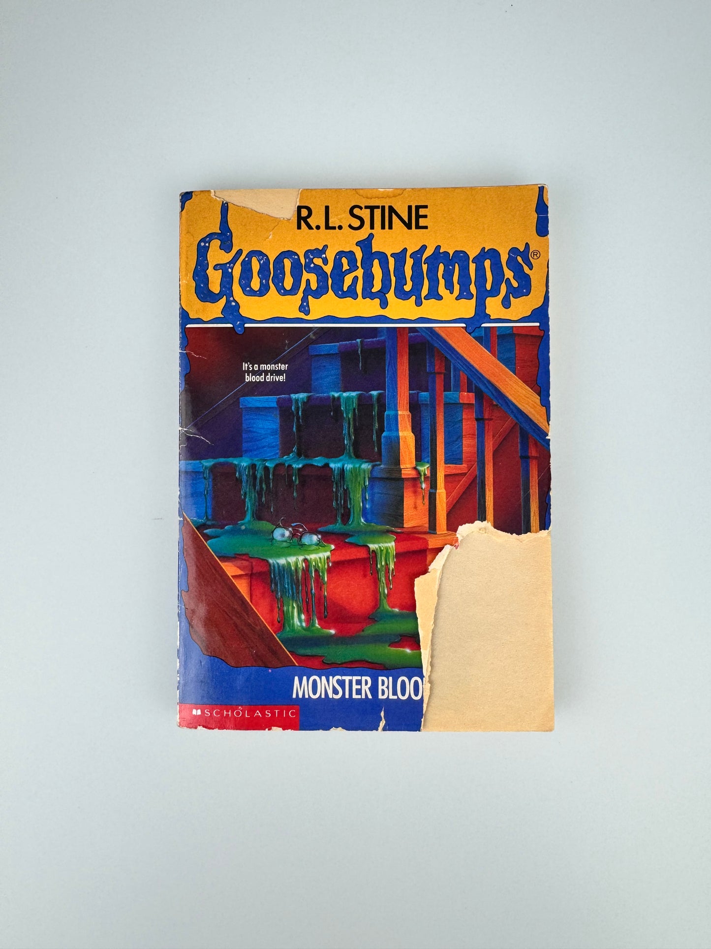 Vintage Horror Paperback - Original 1990s Goosebumps Book - R.L. Stine