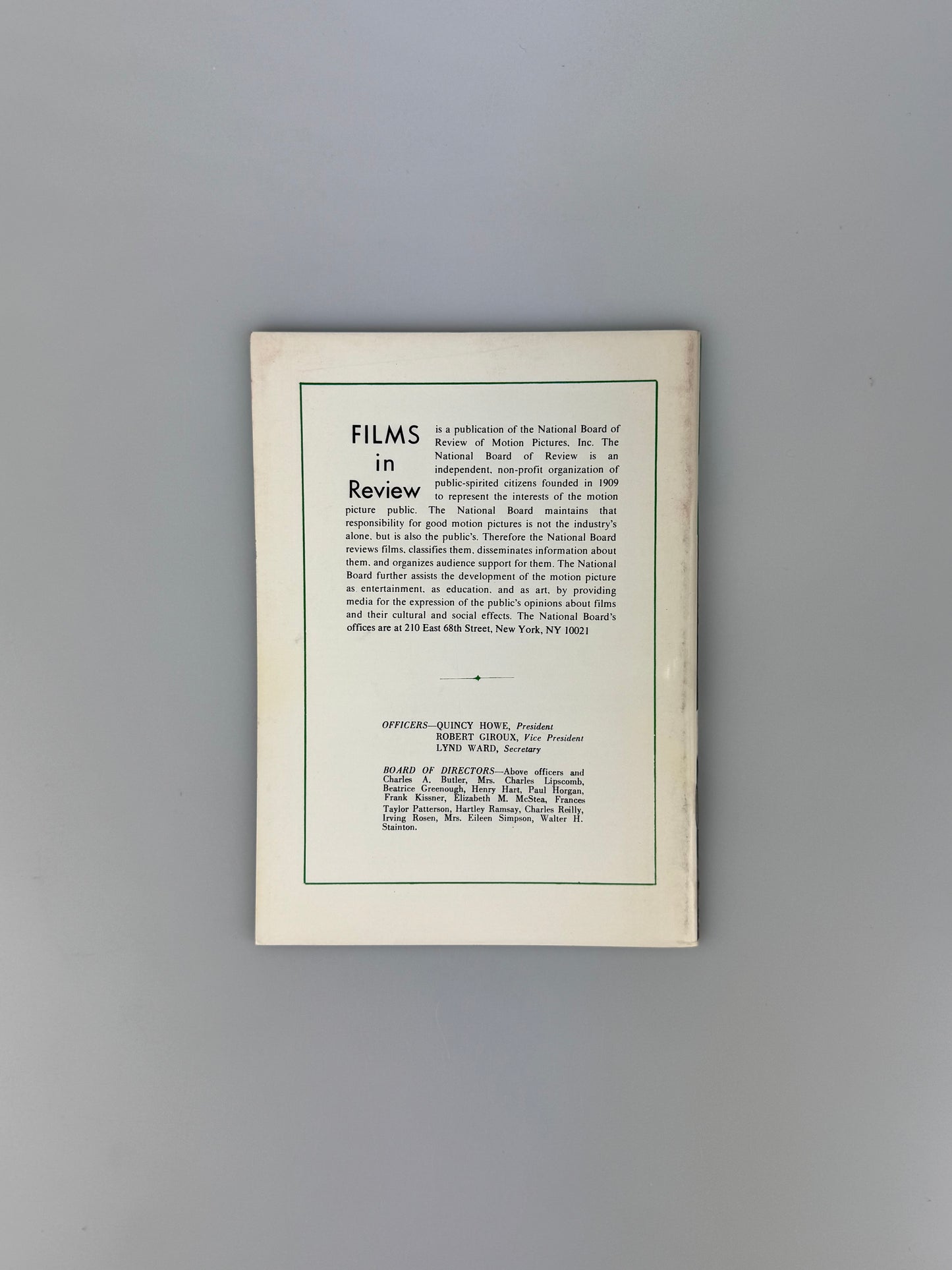 Films In Review Magazine - March 1973 - Shakespeare, Elizabeth Taylor, Under Milk Wood