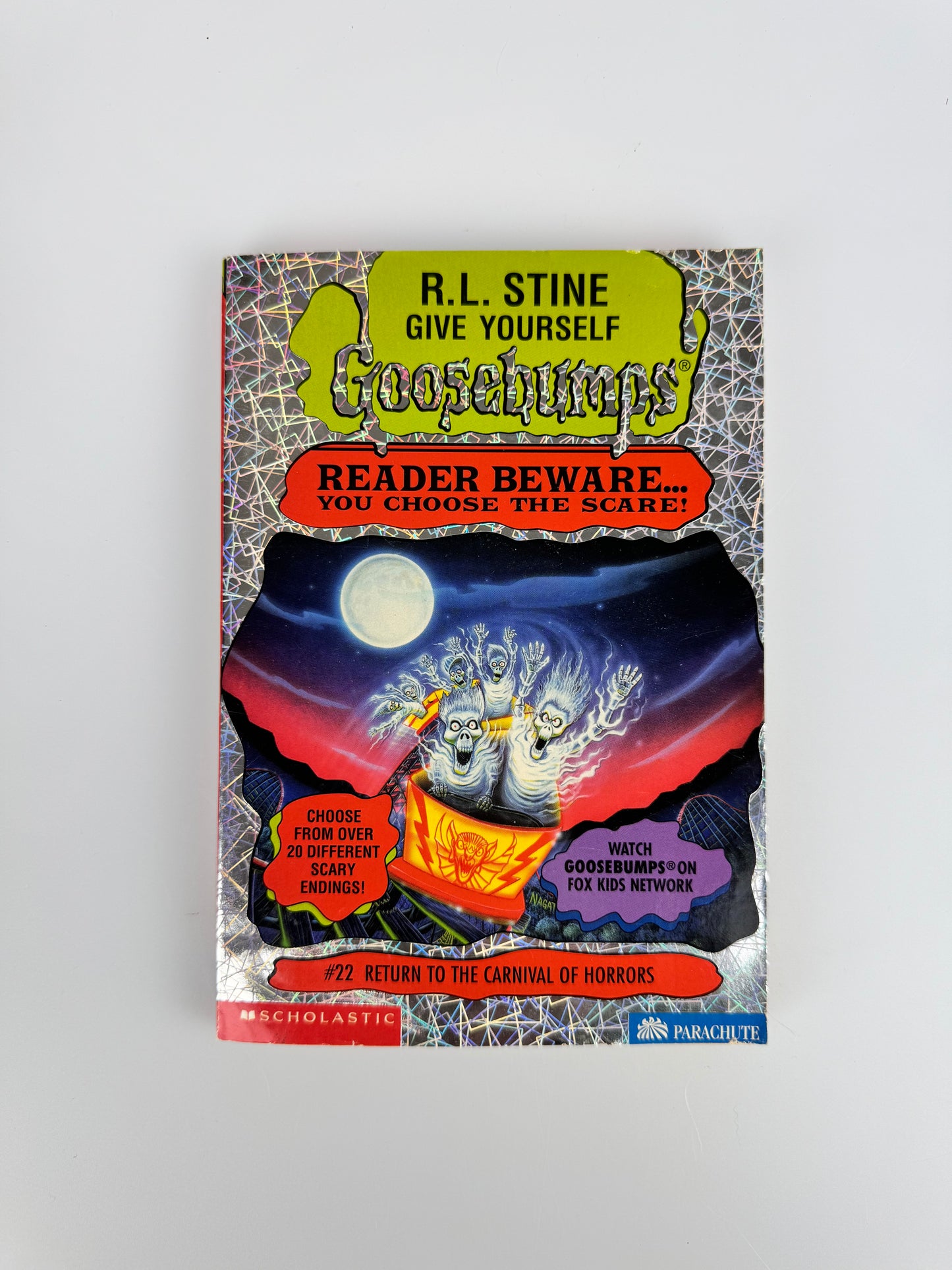 Vintage Horror Paperback - Give Yourself Goosebumps Book | Reader Beware...You Choose The Scare! - R.L. Stine