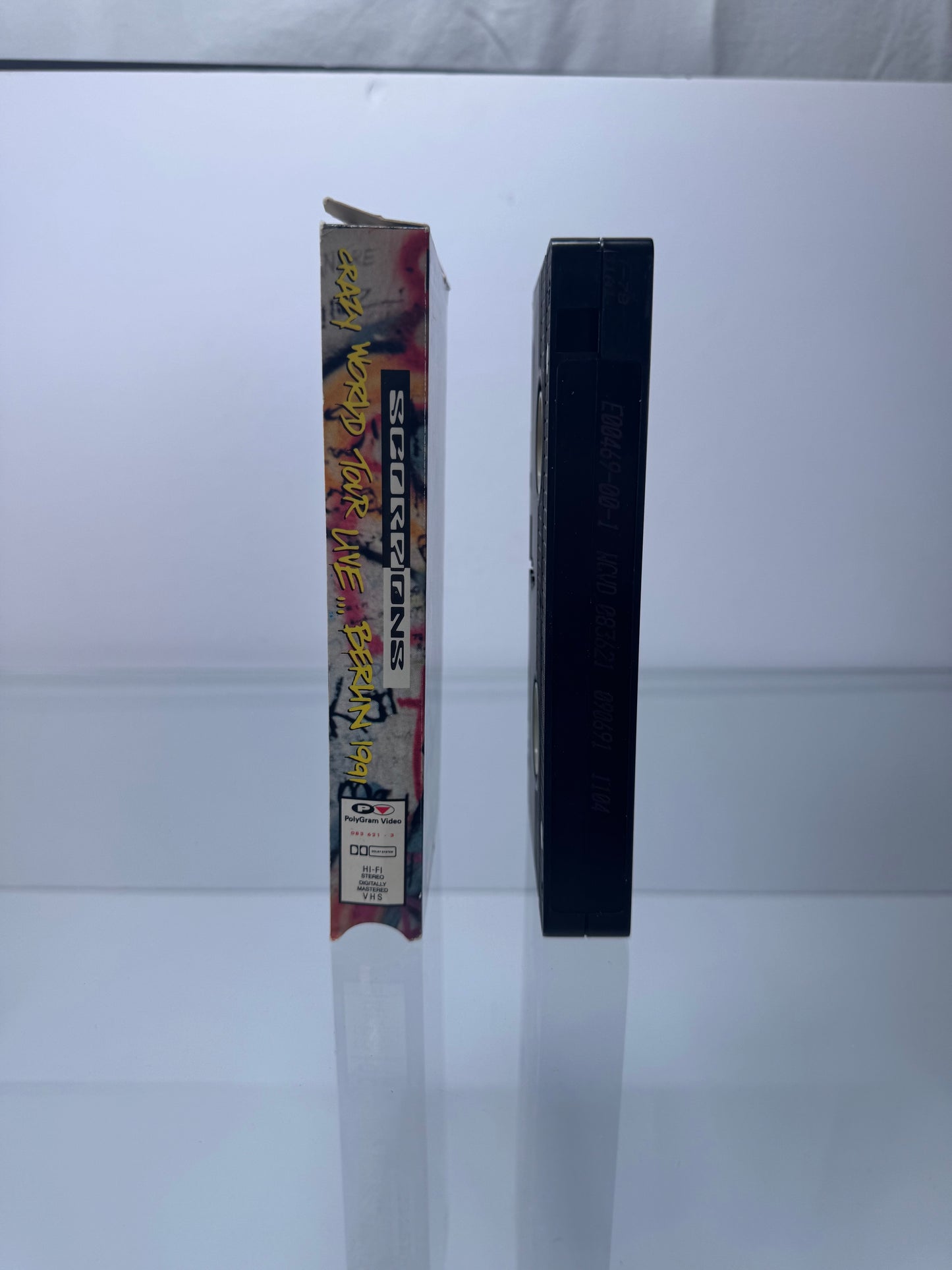 VHS - Scorpions Crazy World Tour Live Berlin - 1991