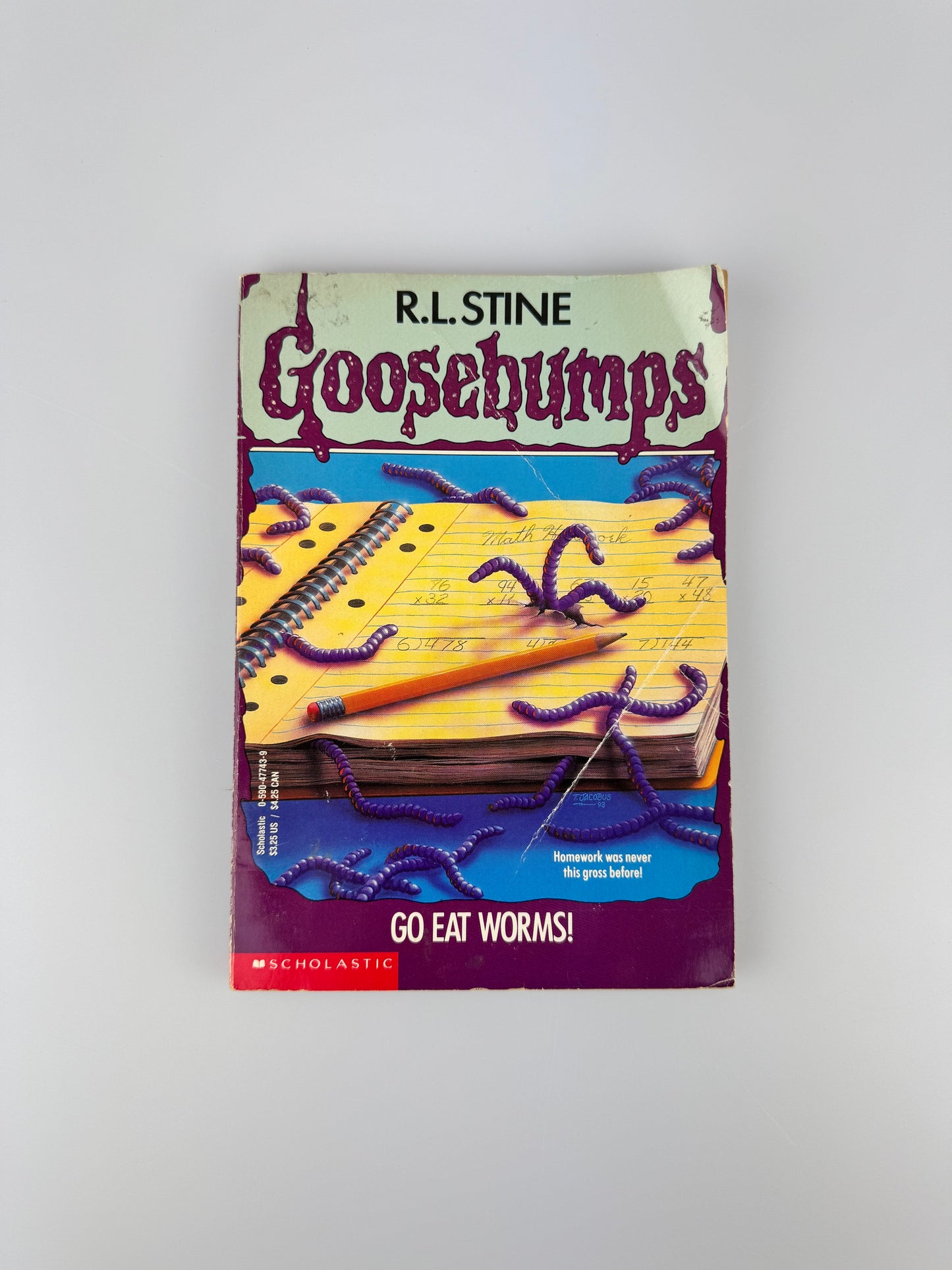 Vintage Horror Paperback - Original 1990s Goosebumps Book - R.L. Stine