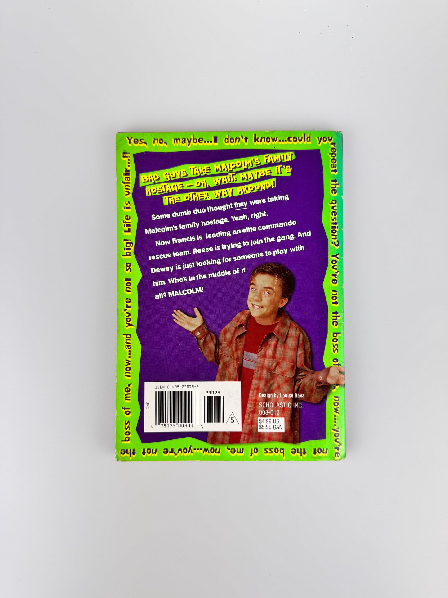 Malcolm in the Middle - The Hostage Crisis - 2001 Scholastic Book