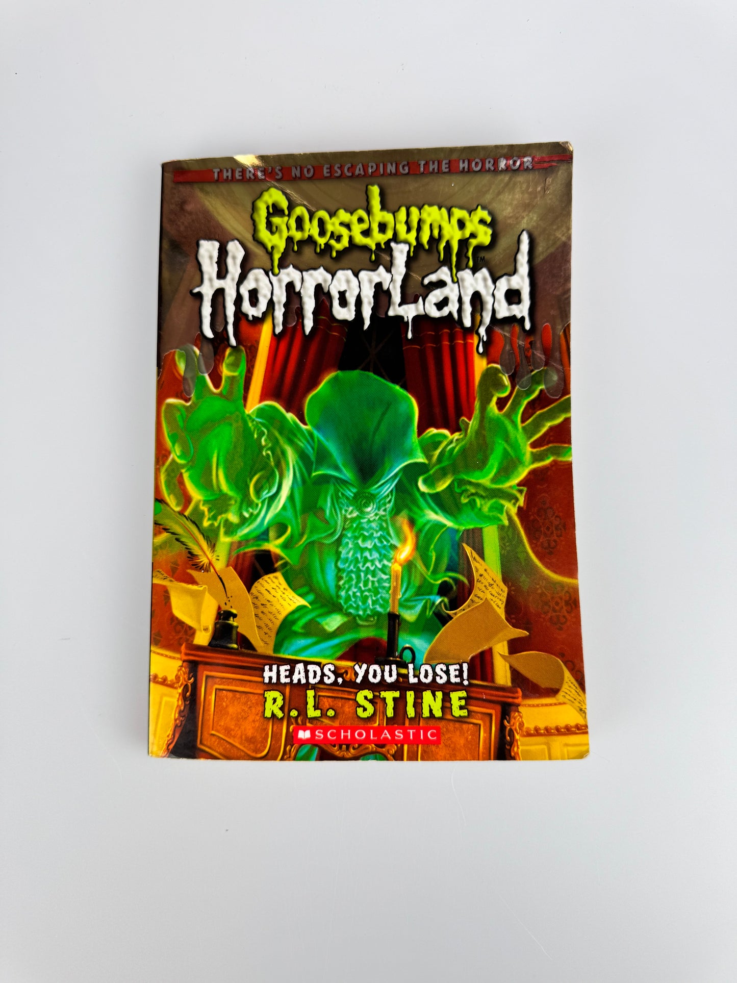 Vintage Horror Paperback - Goosebumps HorrorLand - Heads, You Lose! - R.L. Stine