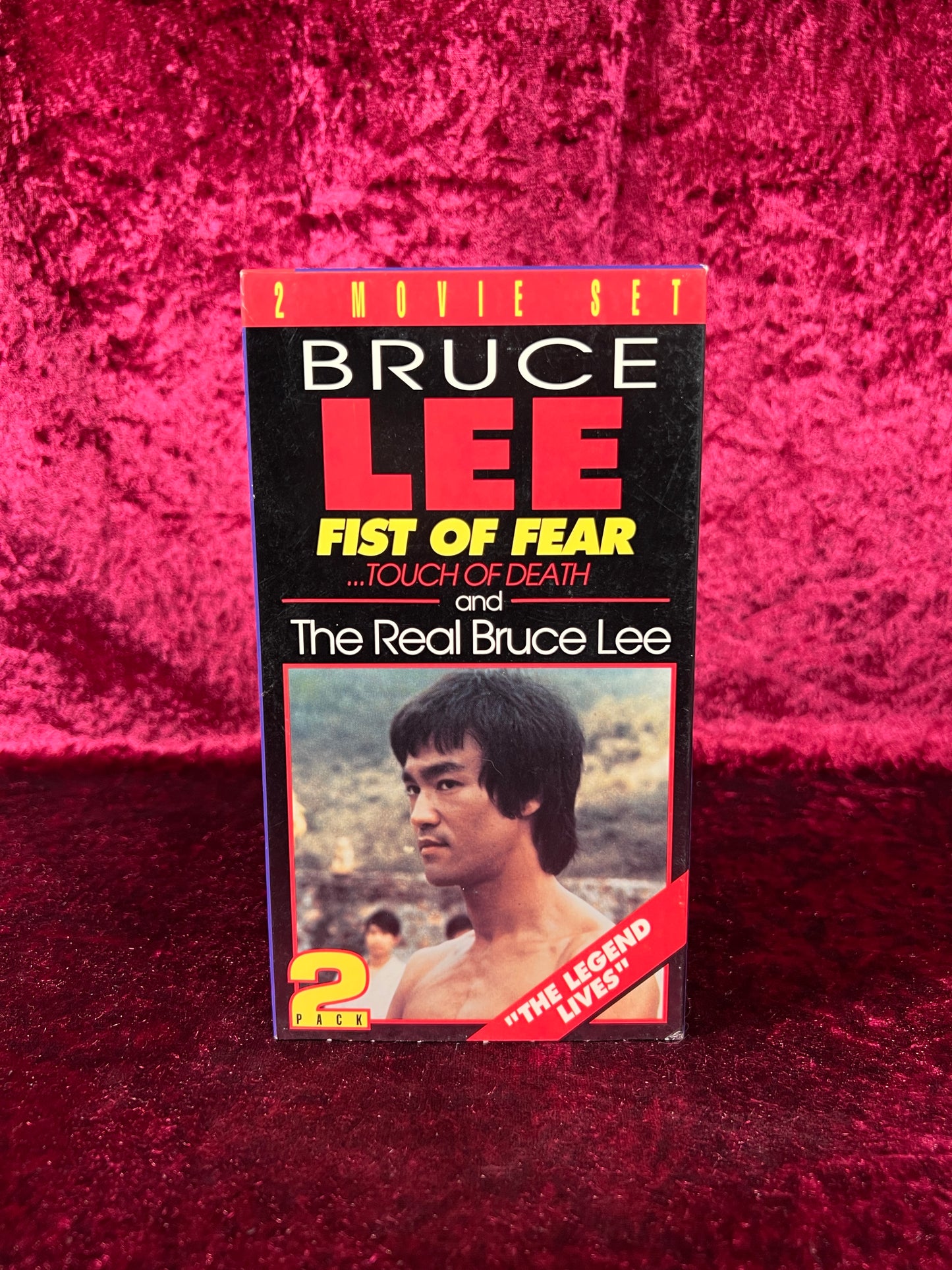 VHS - Box Set - Fist Of Fear...Touch Of Death / The Real Bruce Lee - 1994