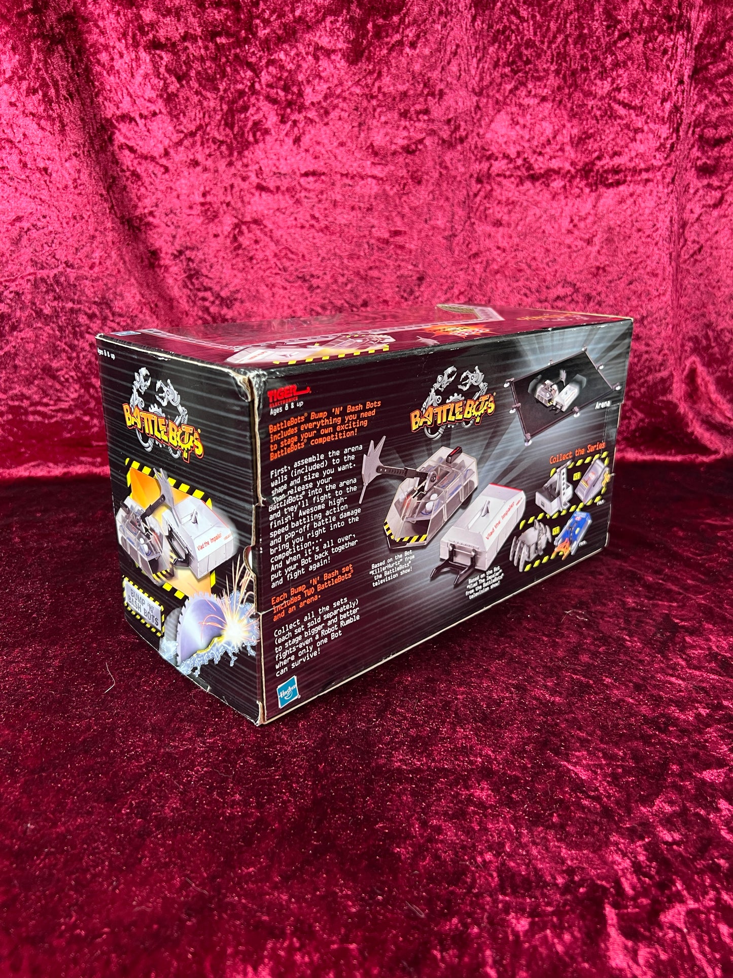 Vintage Collectibles - Battle Bots - Bump 'N' Bash Bots - KillerHurtz and Vlad The Impaler - Hasbro - 2001