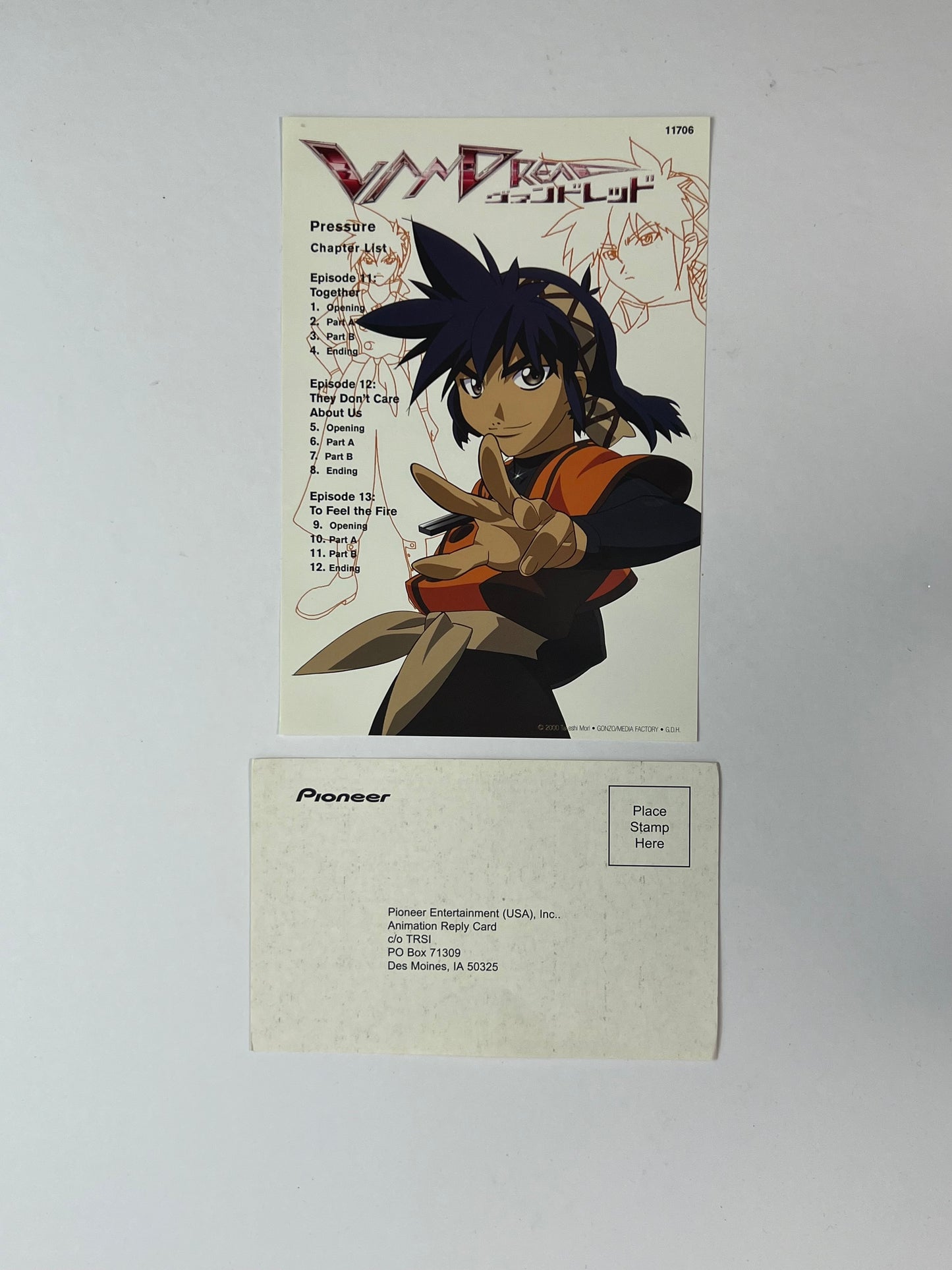 DVD - Vandread - Volume 4: Pressure - English / Japanese - Pioneer - 2000