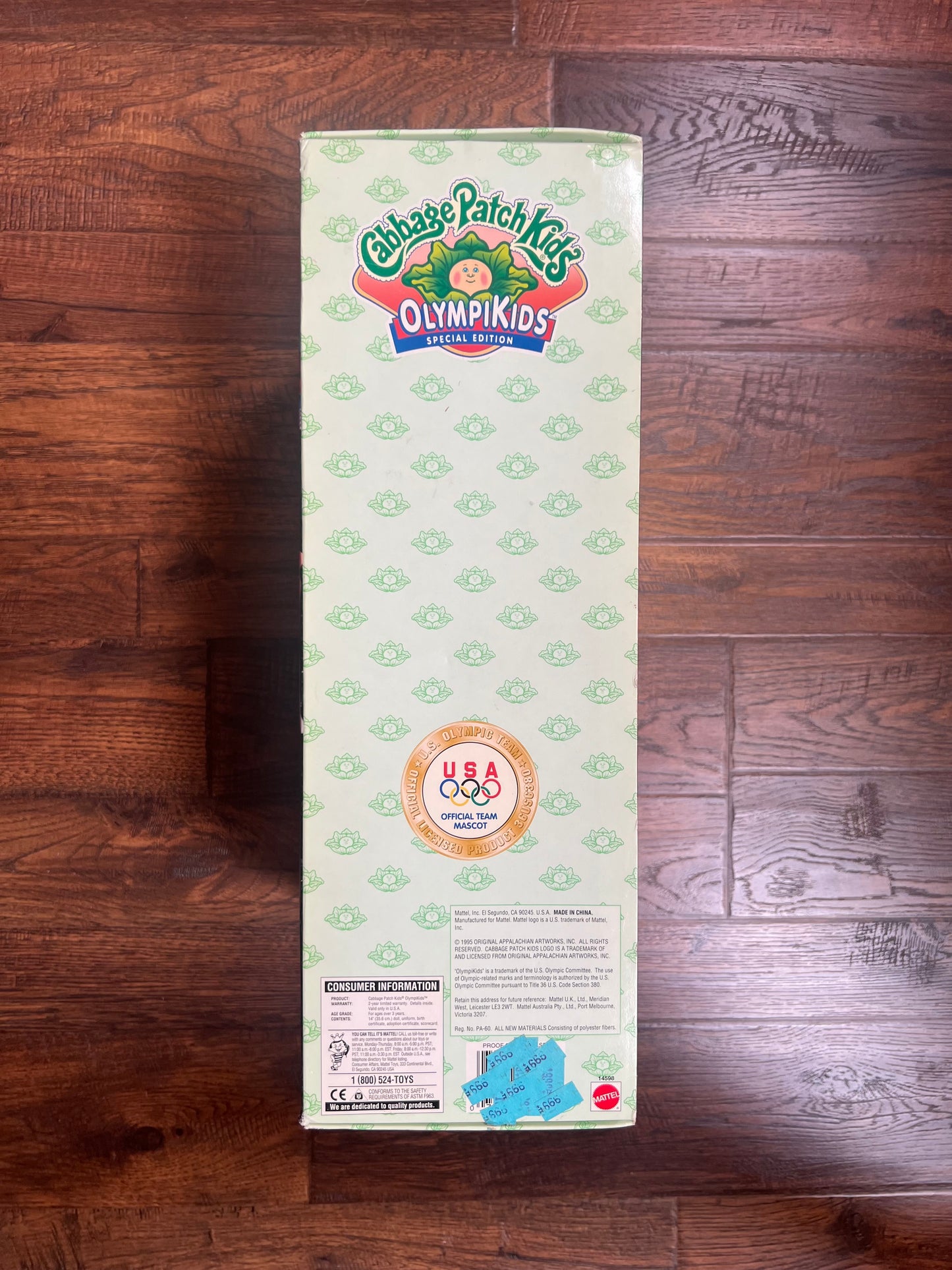 Vintage Collectibles - Cabbage Patch Kids - OlympiKids Special Edition - Swimming - New In Box - 1996 Mattel