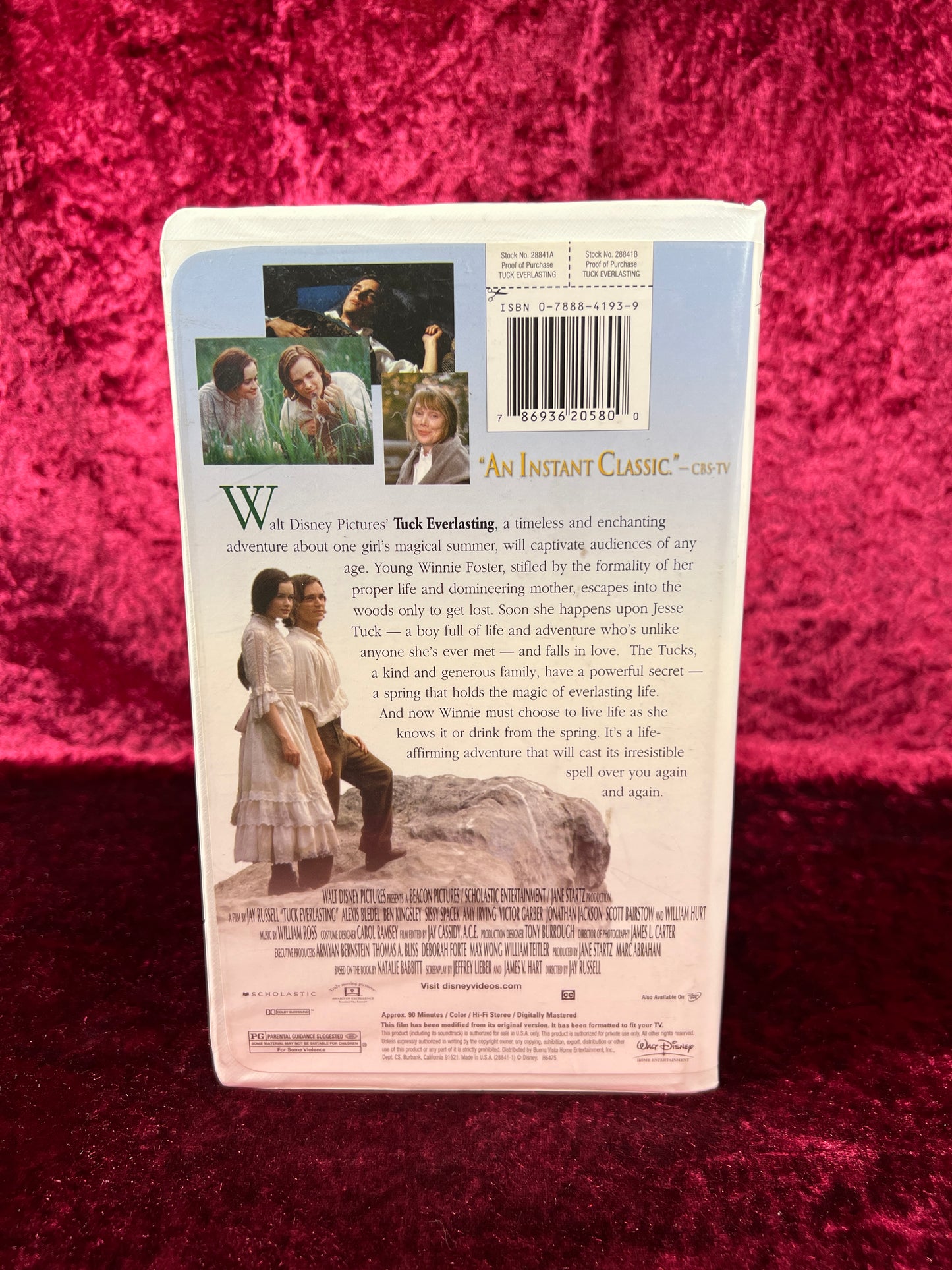 VHS - Tuck Everlasting - 2002