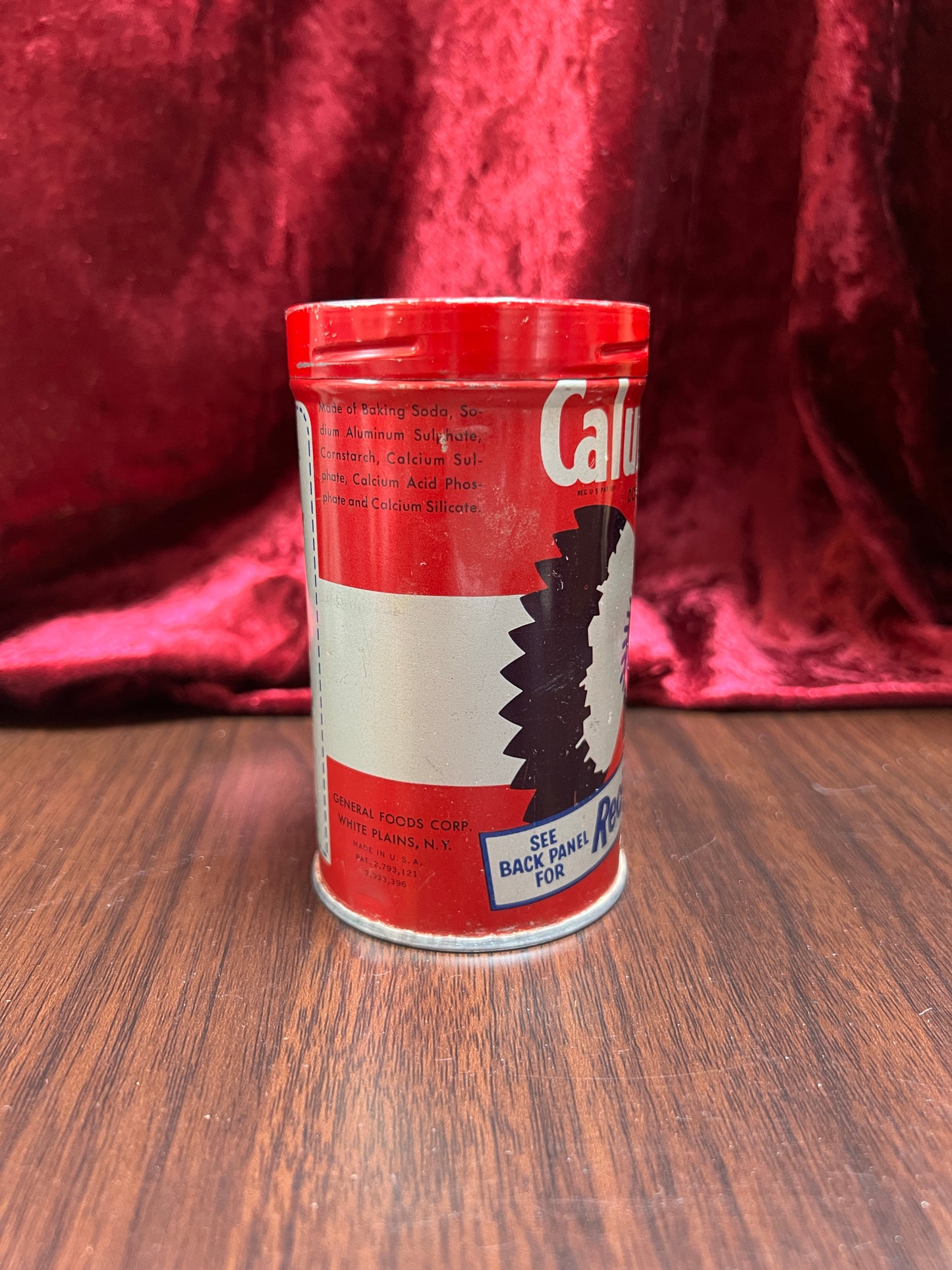 Vintage Kitchen - Tin - Calumet Double Acting Baking Powder - 7 Ounces