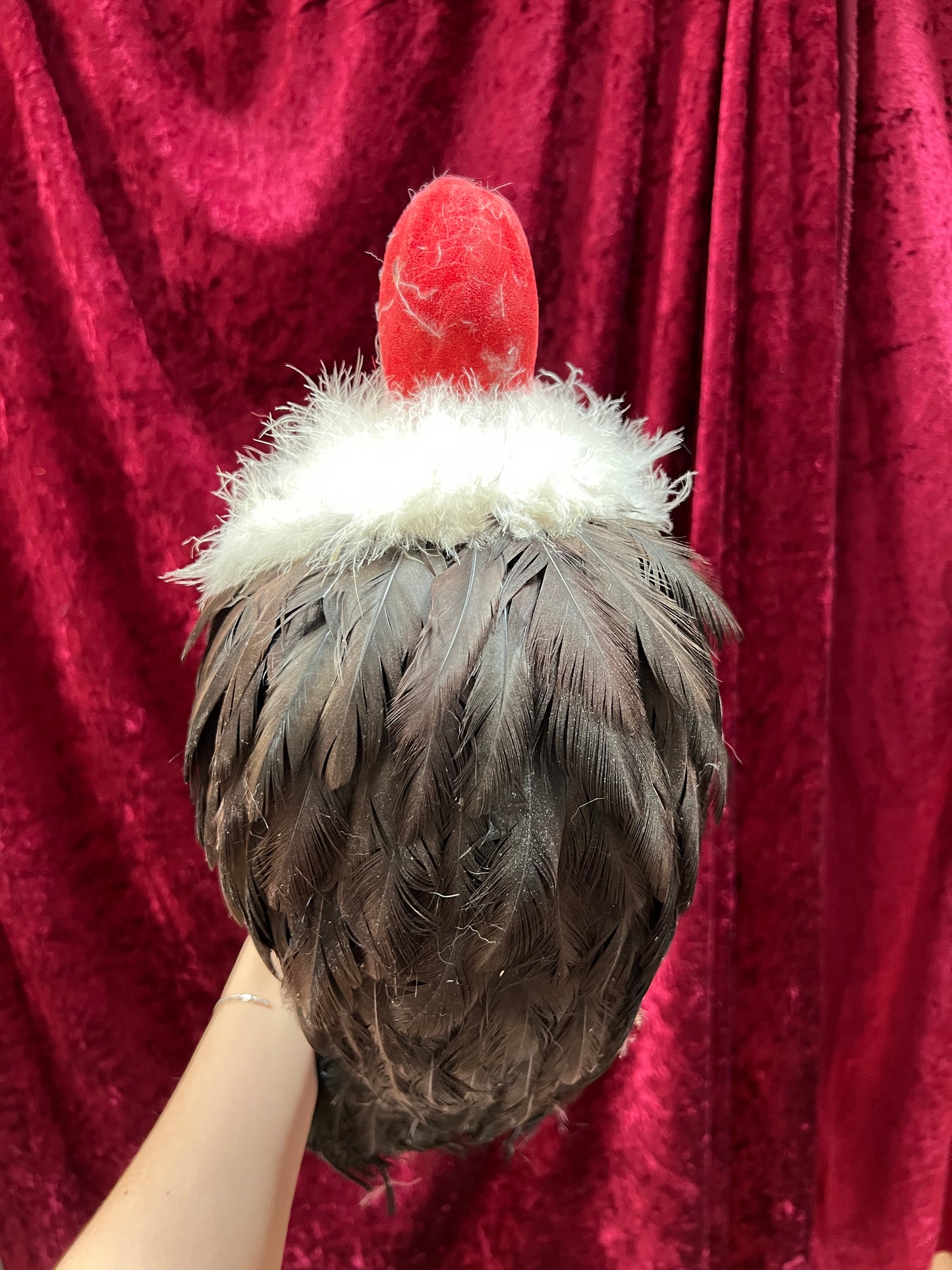 Vintage Repro Realistic Vulture Bird Prop