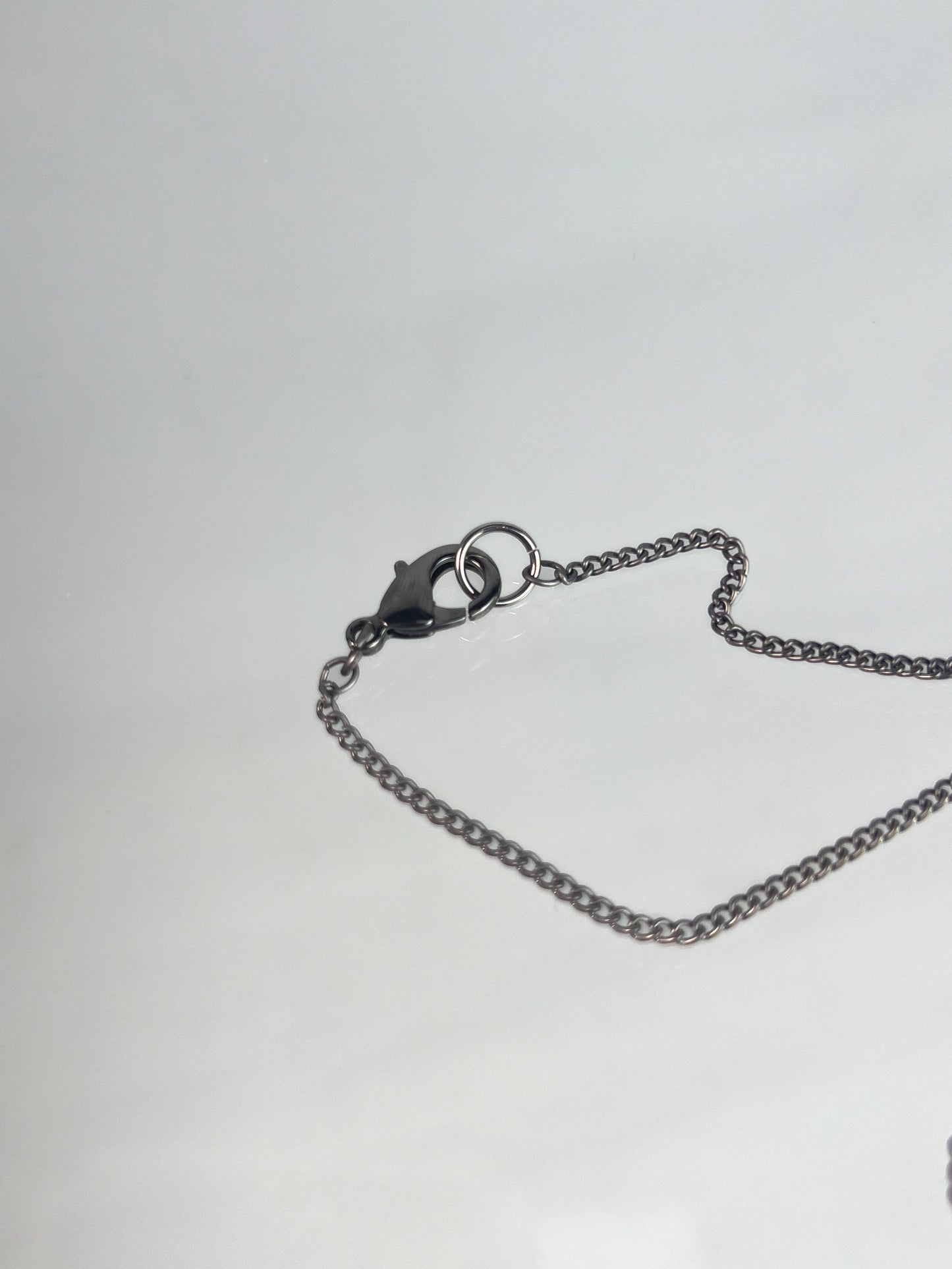 Vintage Jewelry - Pendant Necklace - Silver Tone Cable Chain - Old Tele-Lock Co. Key