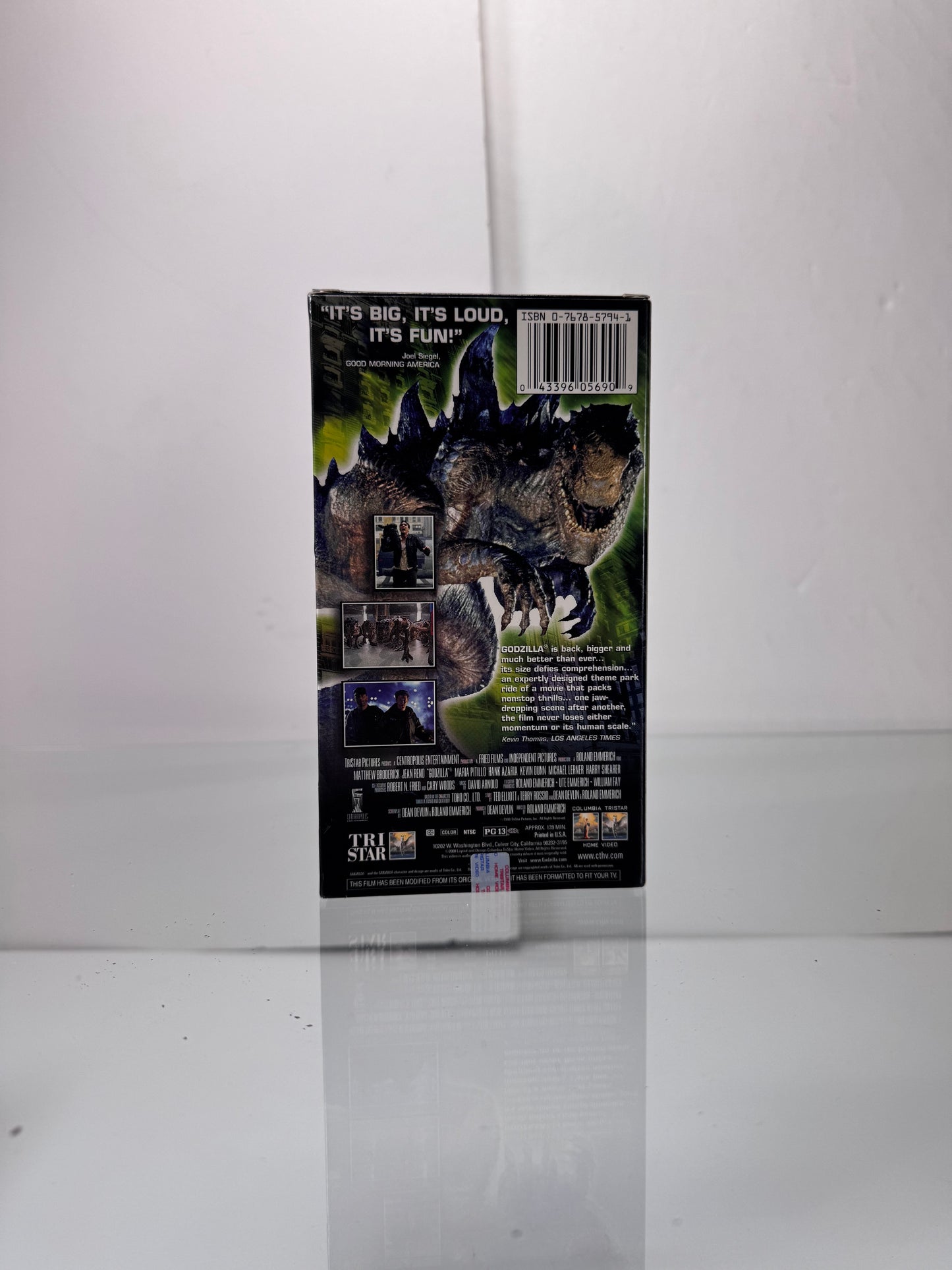 VHS - Godzilla - 1998