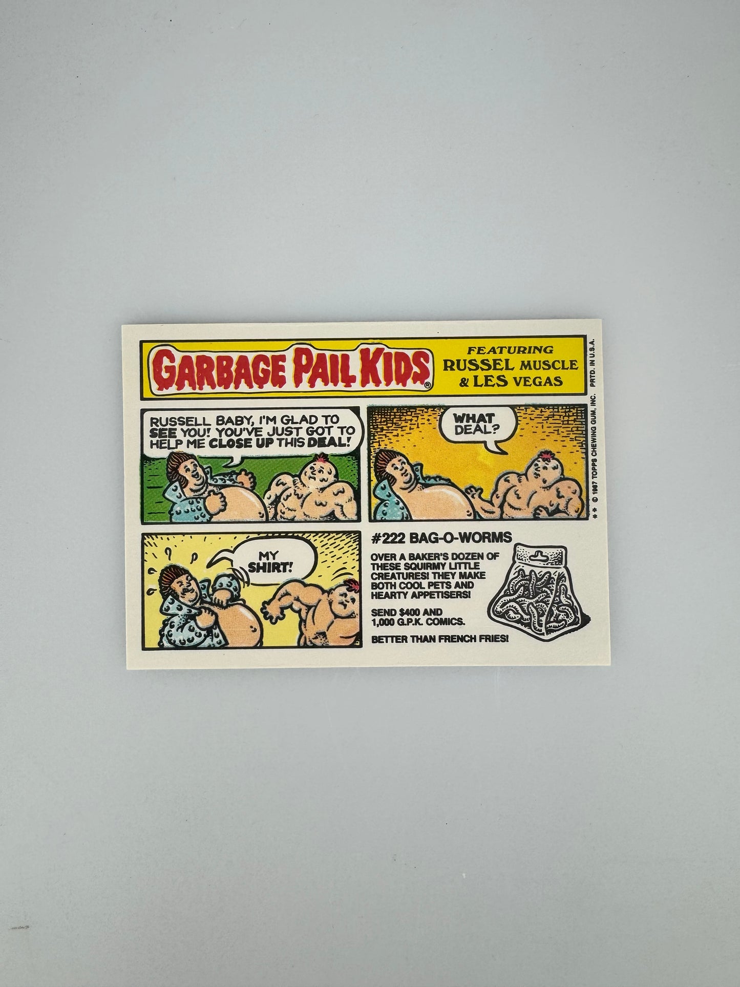 Garbage Pail Kids - 1987 - Series 8
