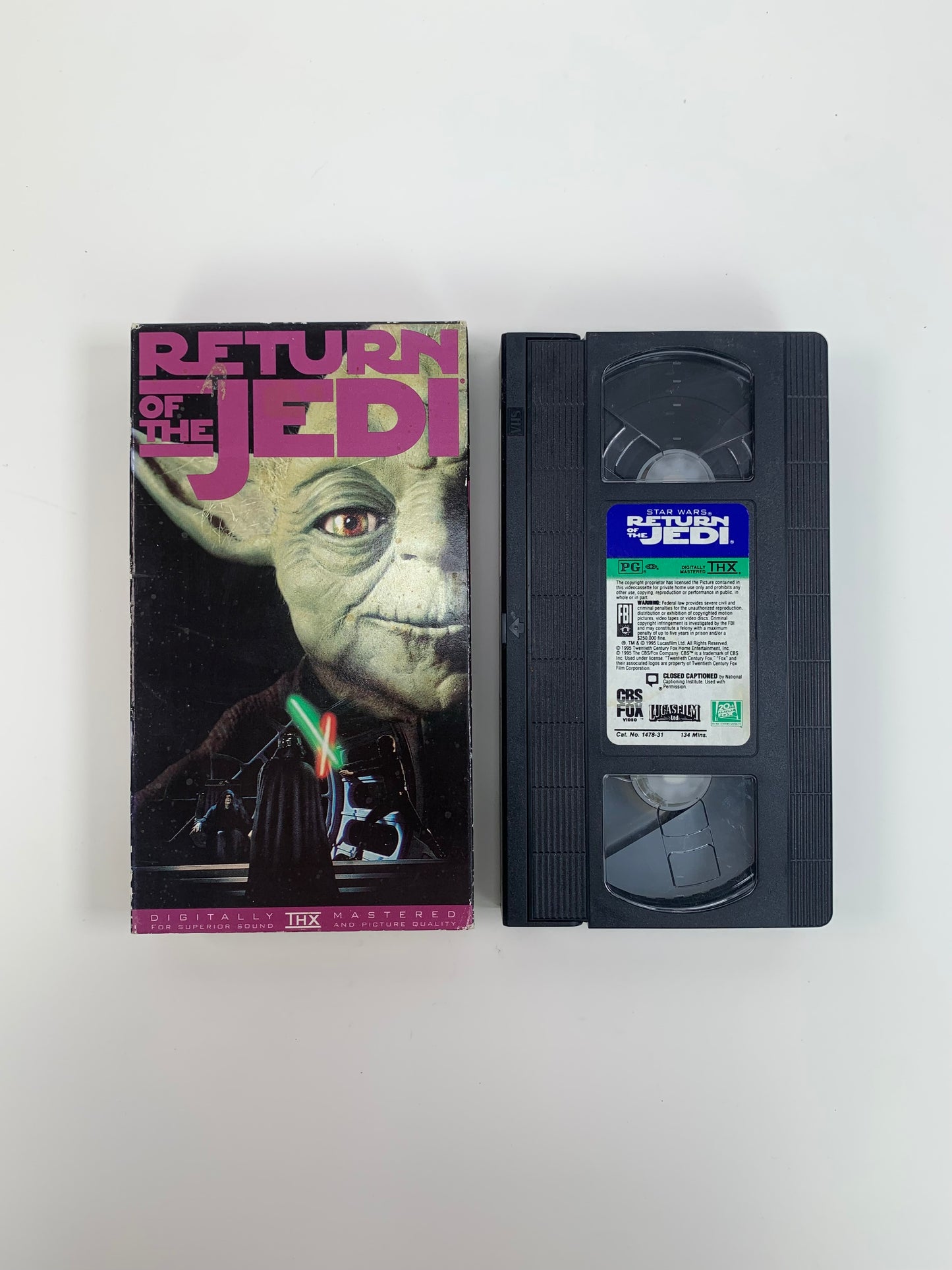 VHS - Star Wars: Return Of The Jedi - 1983