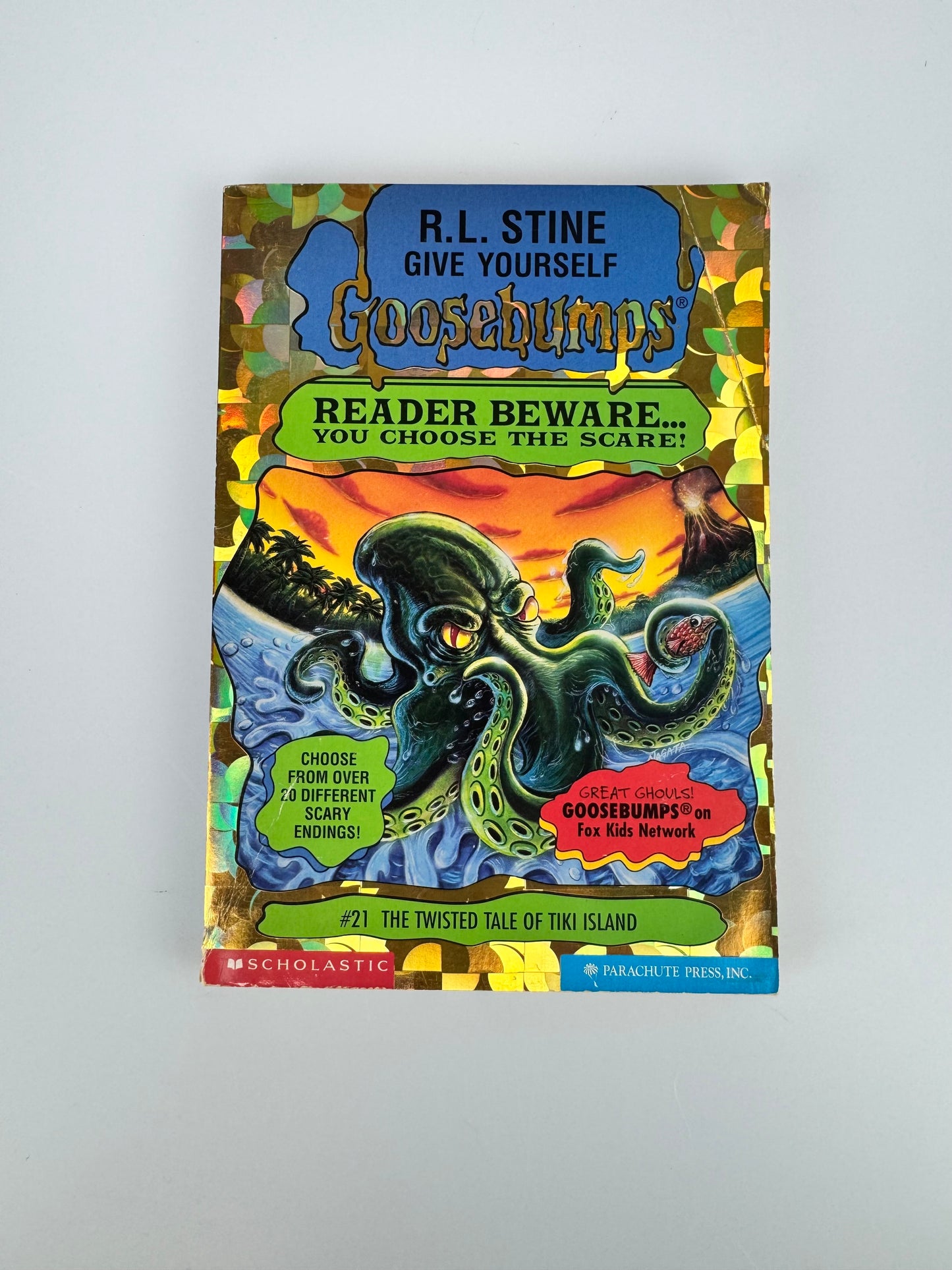 Vintage Horror Paperback - Give Yourself Goosebumps Book | Reader Beware...You Choose The Scare! - R.L. Stine
