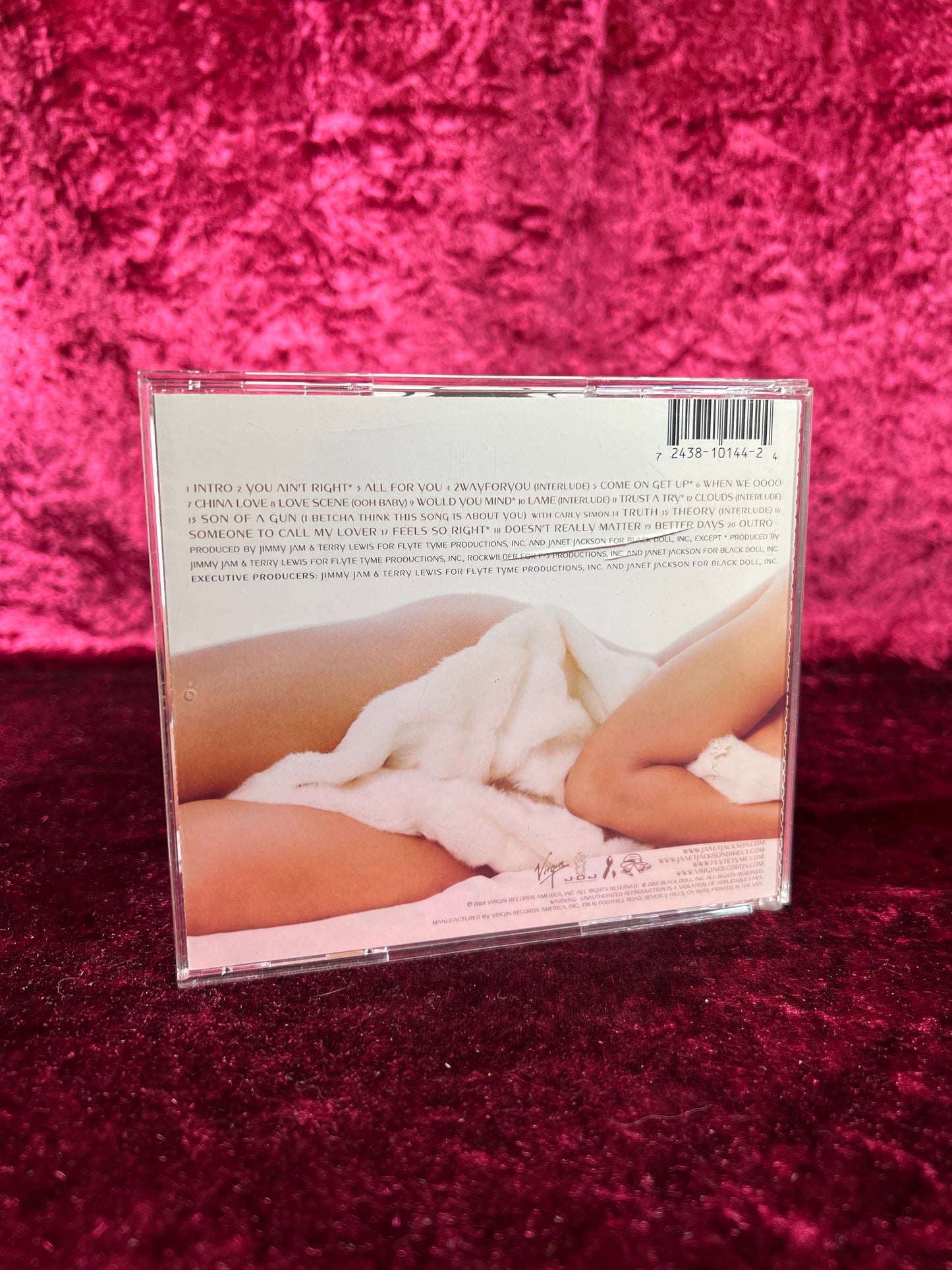 CD - All For You - Janet Jackson - Virgin Records - 2001