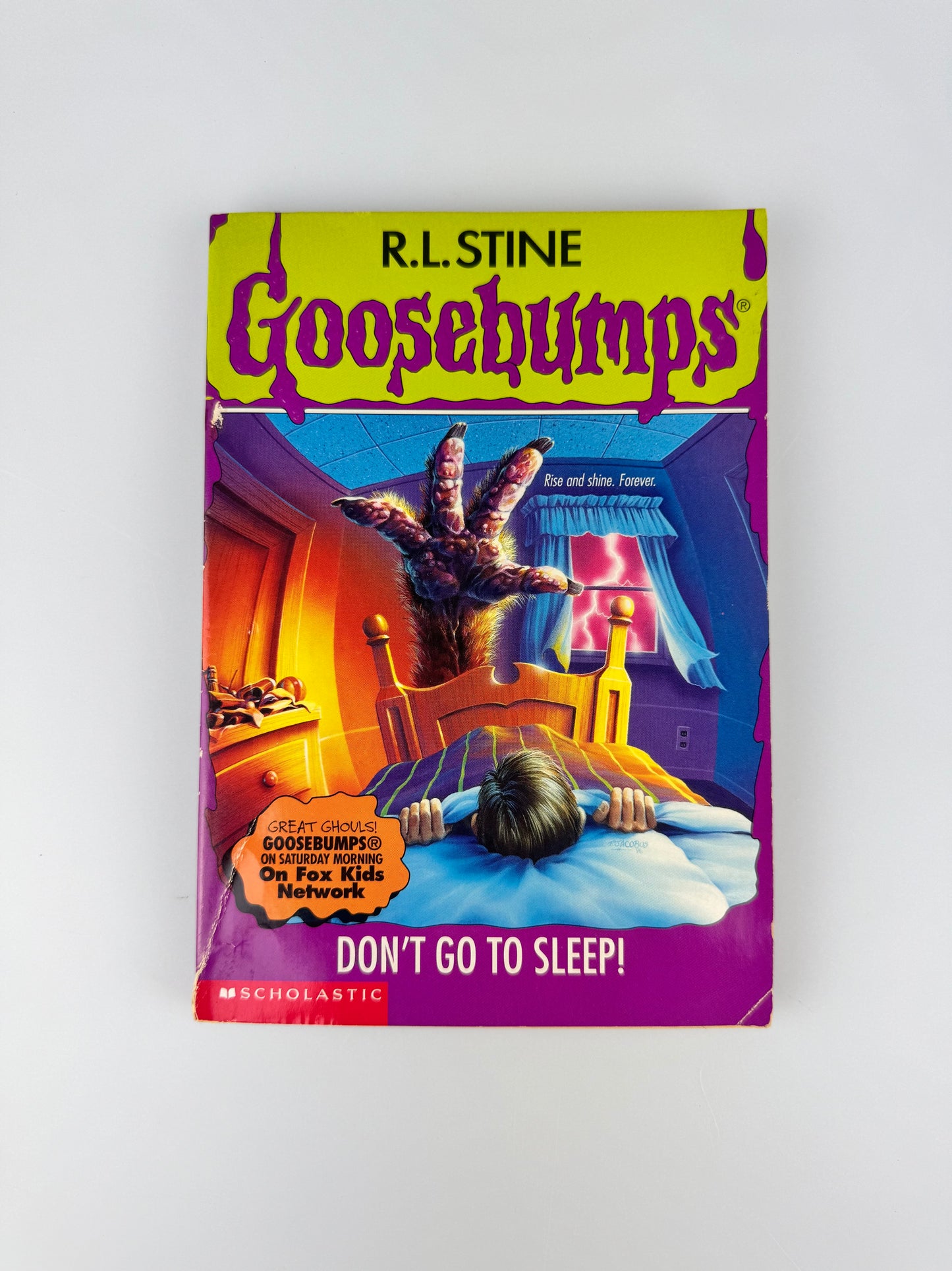 Vintage Horror Paperback - Original 1990s Goosebumps Book - R.L. Stine