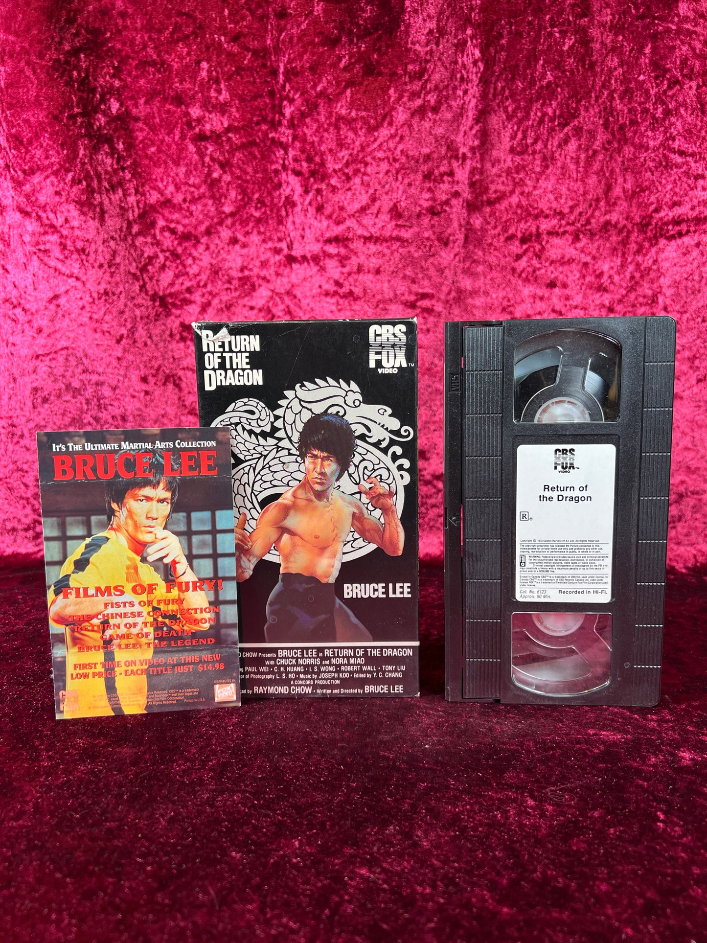 VHS - Return Of The Dragon - 1973