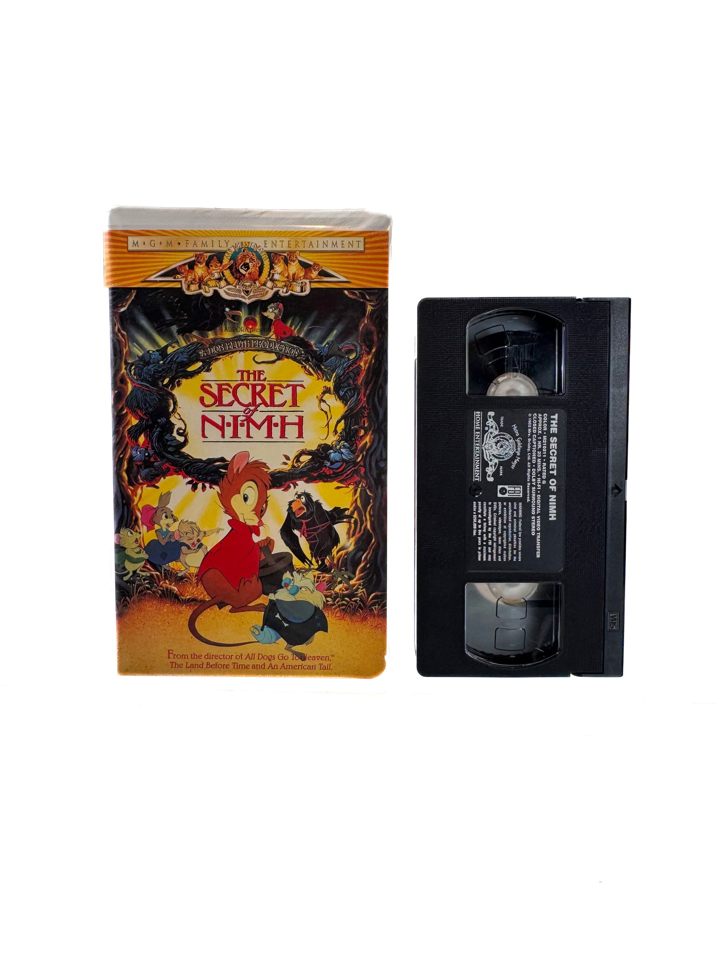 VHS - The Secret of Nimh - 1982