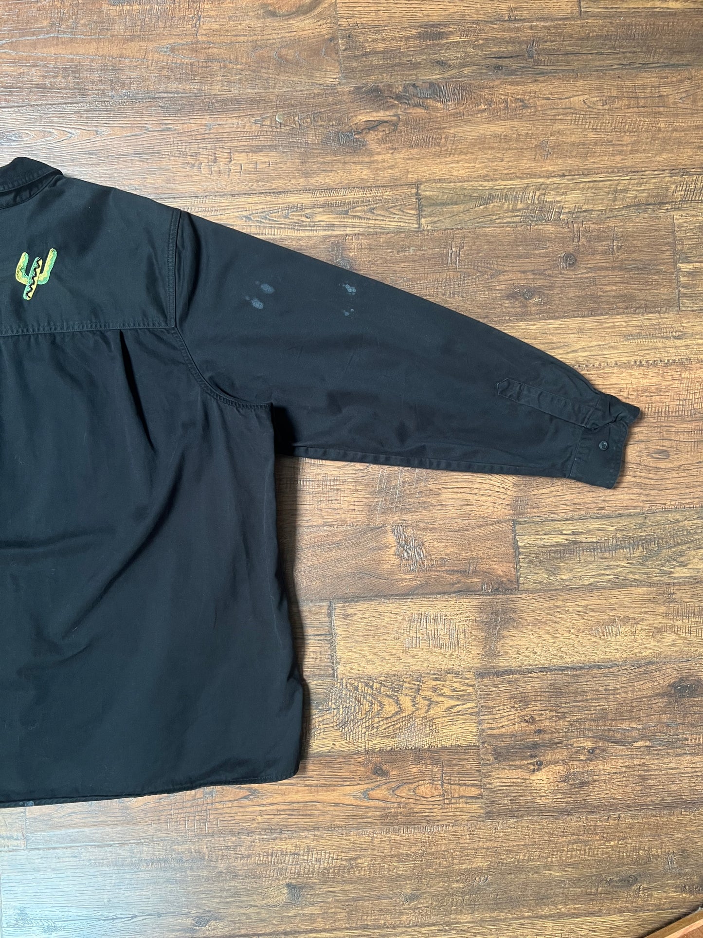 Vintage Clothing - Embroidered Shirt Jacket - Santa Fe Print - 3X-Large - Quacker Factory