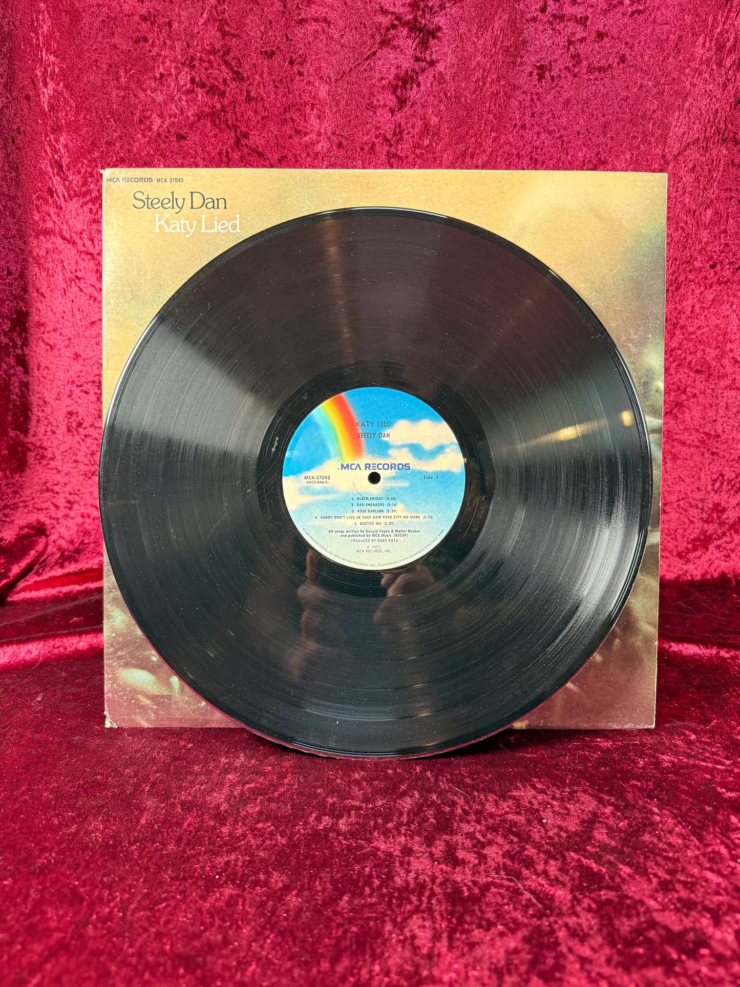 Vintage 12" Vinyl Record - Steely Dan - Katy Lied - MCA Records - 1975