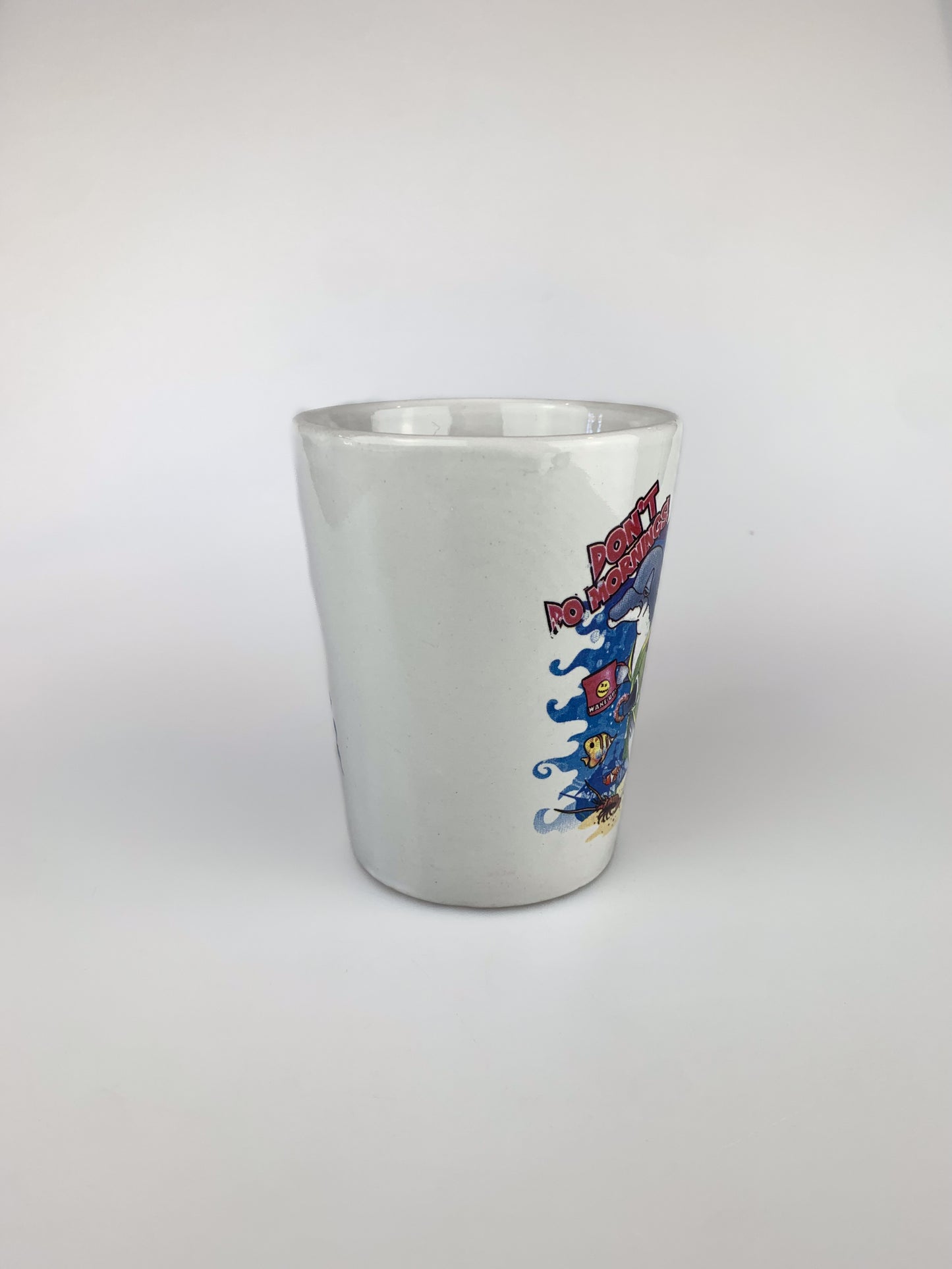 Vintage 1990s Cartoon Coffee Mug - Don't Do Mornings!