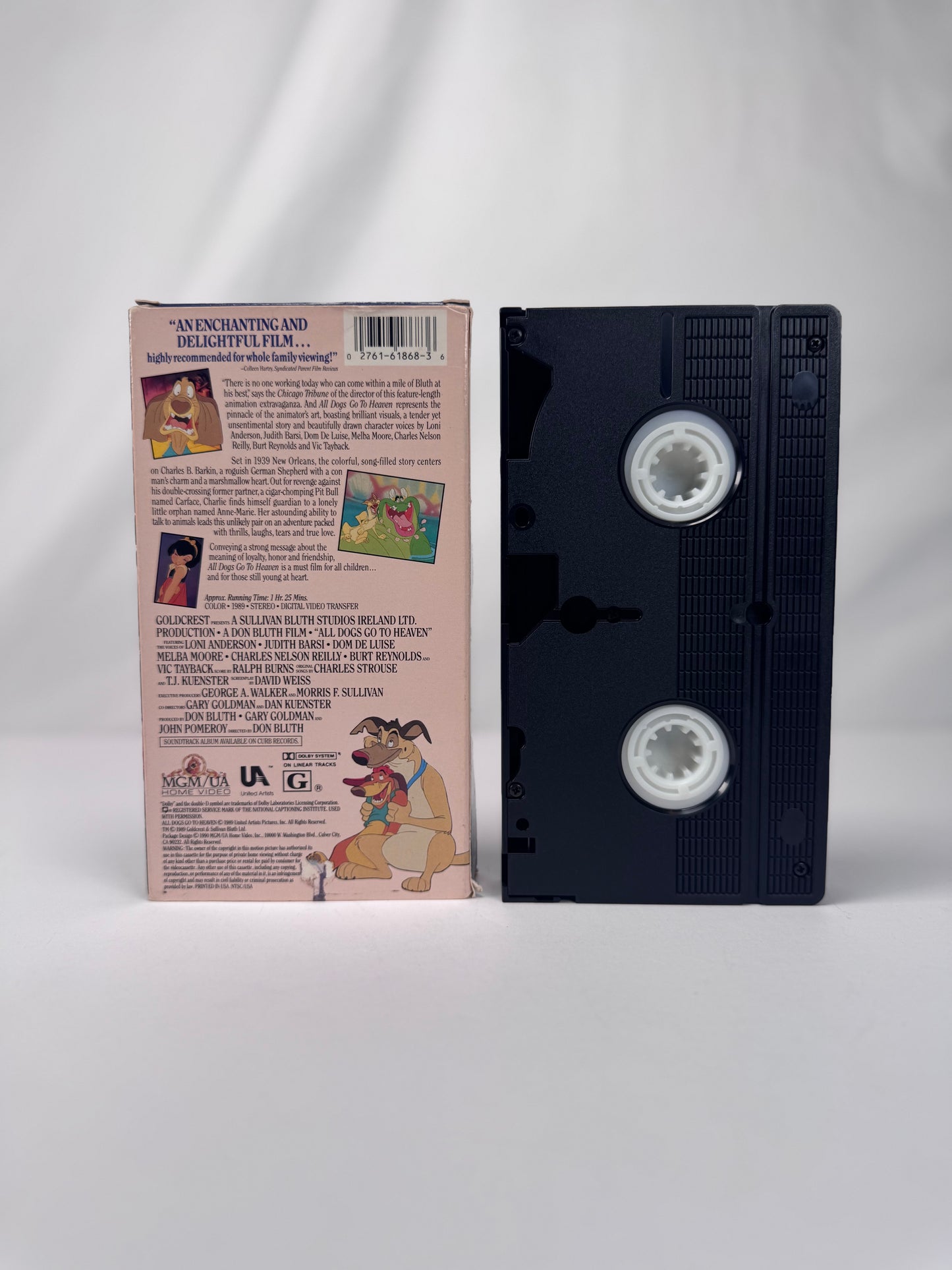 VHS - All Dogs Go To Heaven - 1989