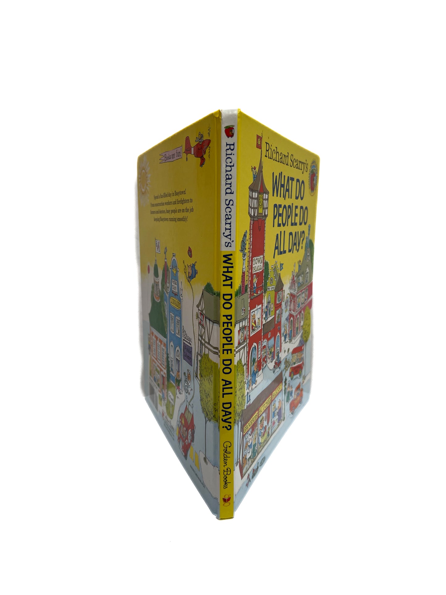Hardcover Picture Book - What Do People Do All Day? - Richard Scarry