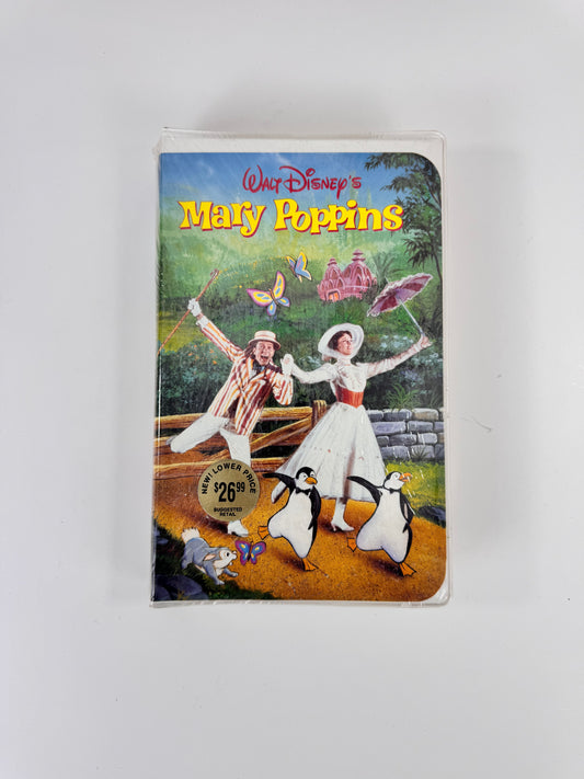 VHS - Disney Mary Poppins - 1964 - Sealed