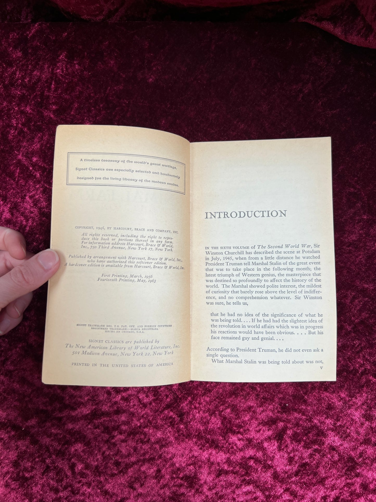 Vintage Paperback Book - Animal Farm - George Orwell - A Signet Classic 1963