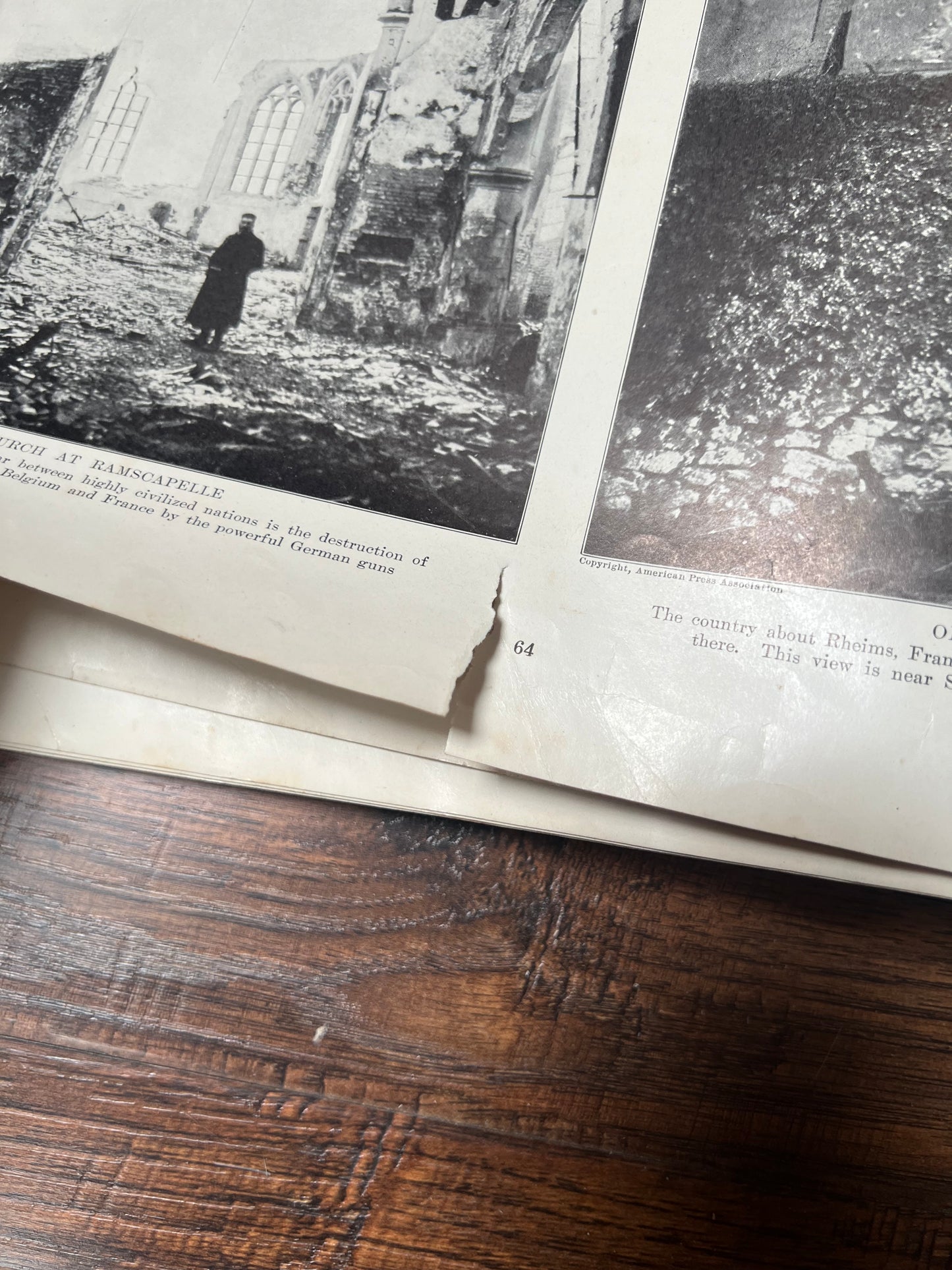 Antique Book - Collier’s Photographic History of the European War - 1915