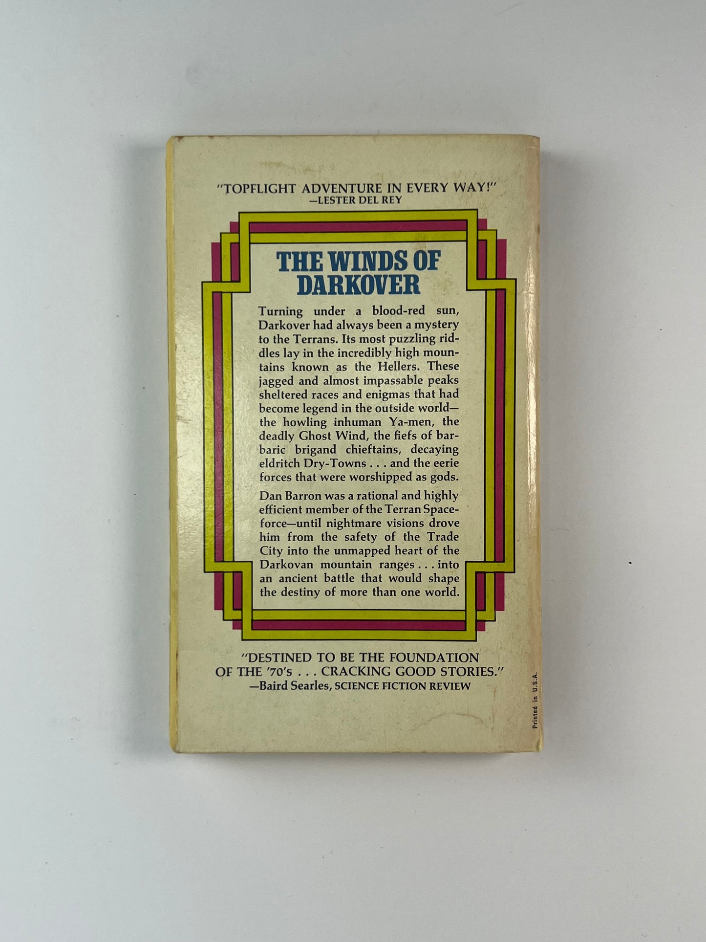 Vintage Paperback - The Winds of Darkover - Marion Zimmer Bradley - 1970