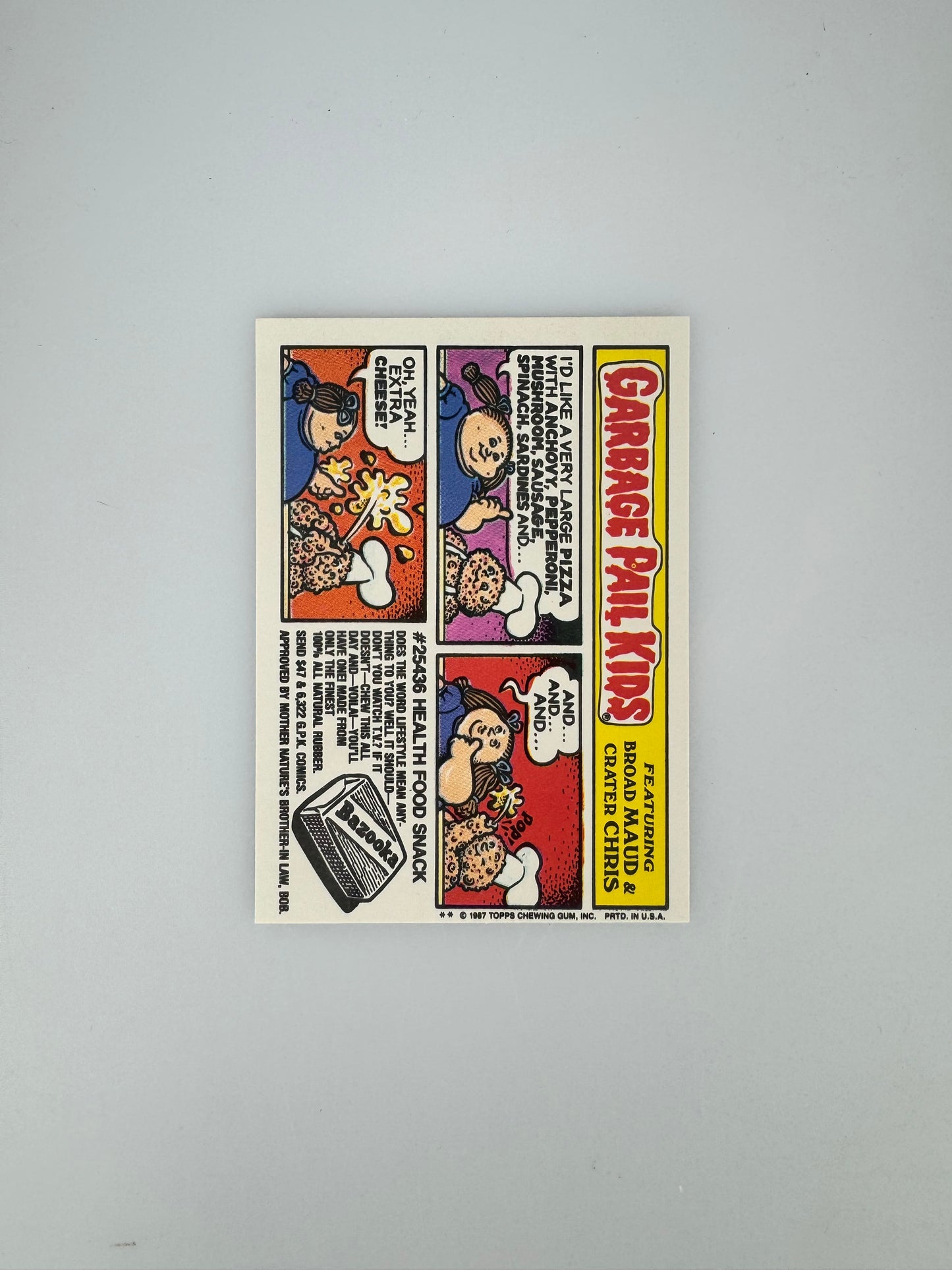 Garbage Pail Kids - 1987 - Series 8