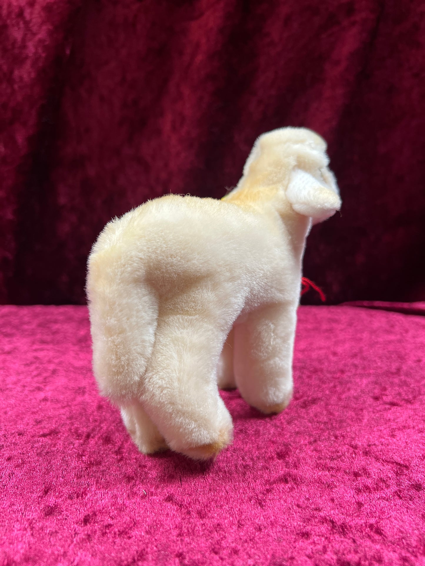Vintage Collectibles - Miniature Stuffed Toy - Lamby the Lamb - 1527/12 - Steiff