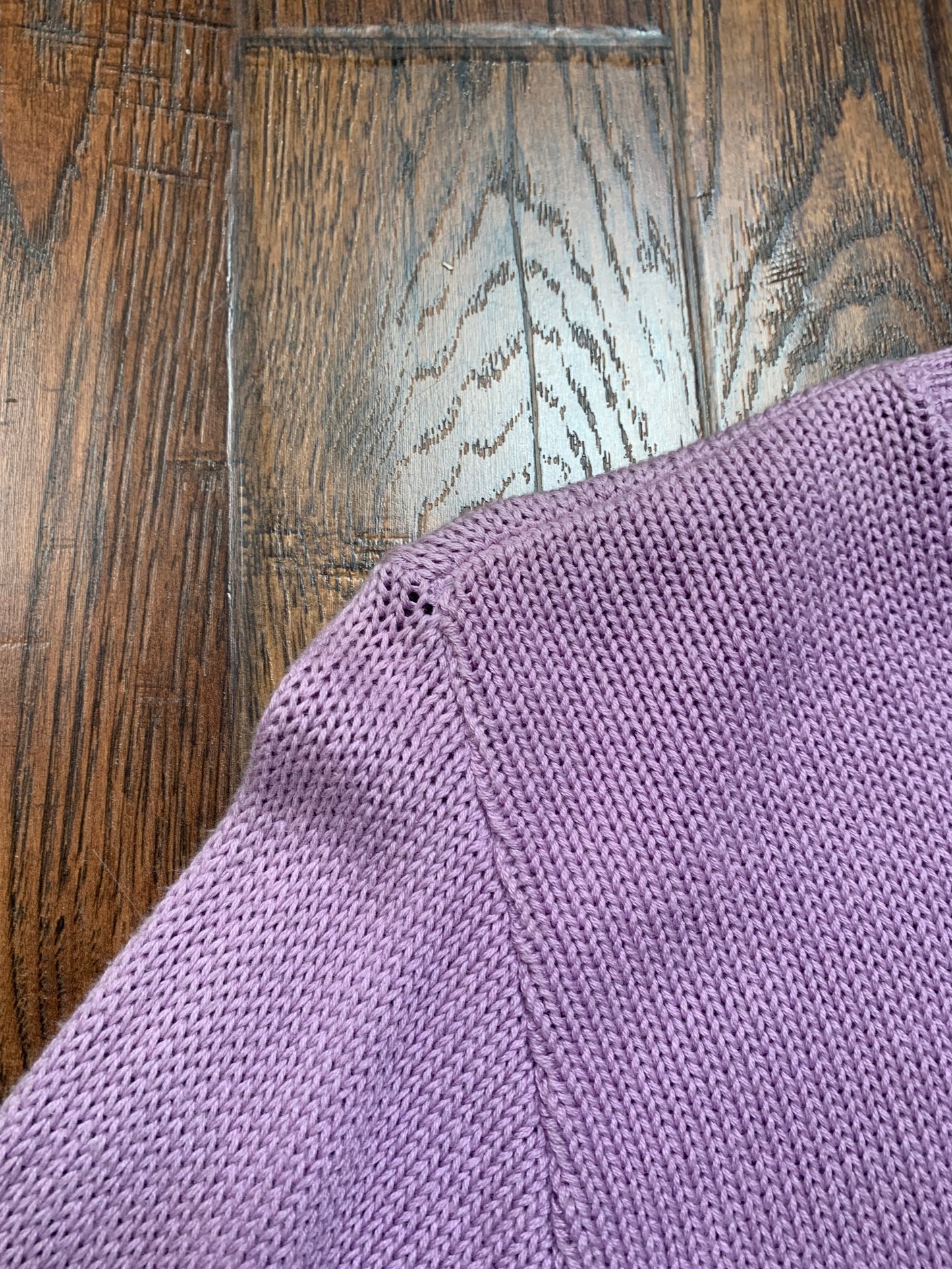 Vintage Clothing - Knit Crewneck Sweater - Lilac - Toppers - Small - Made In U.S.A.