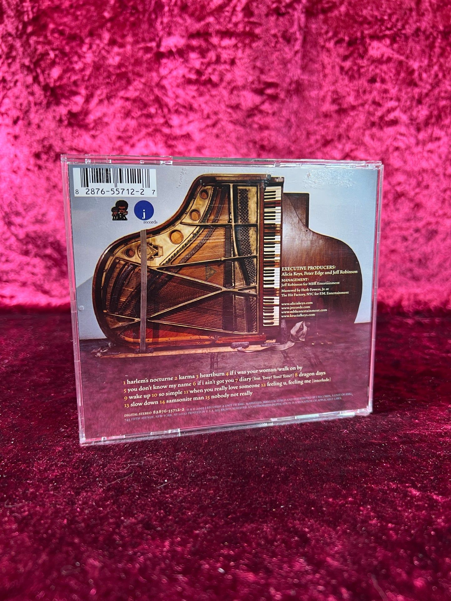 CD - The Diary Of Alicia Keys - Alicia Keys - J Records - 2003