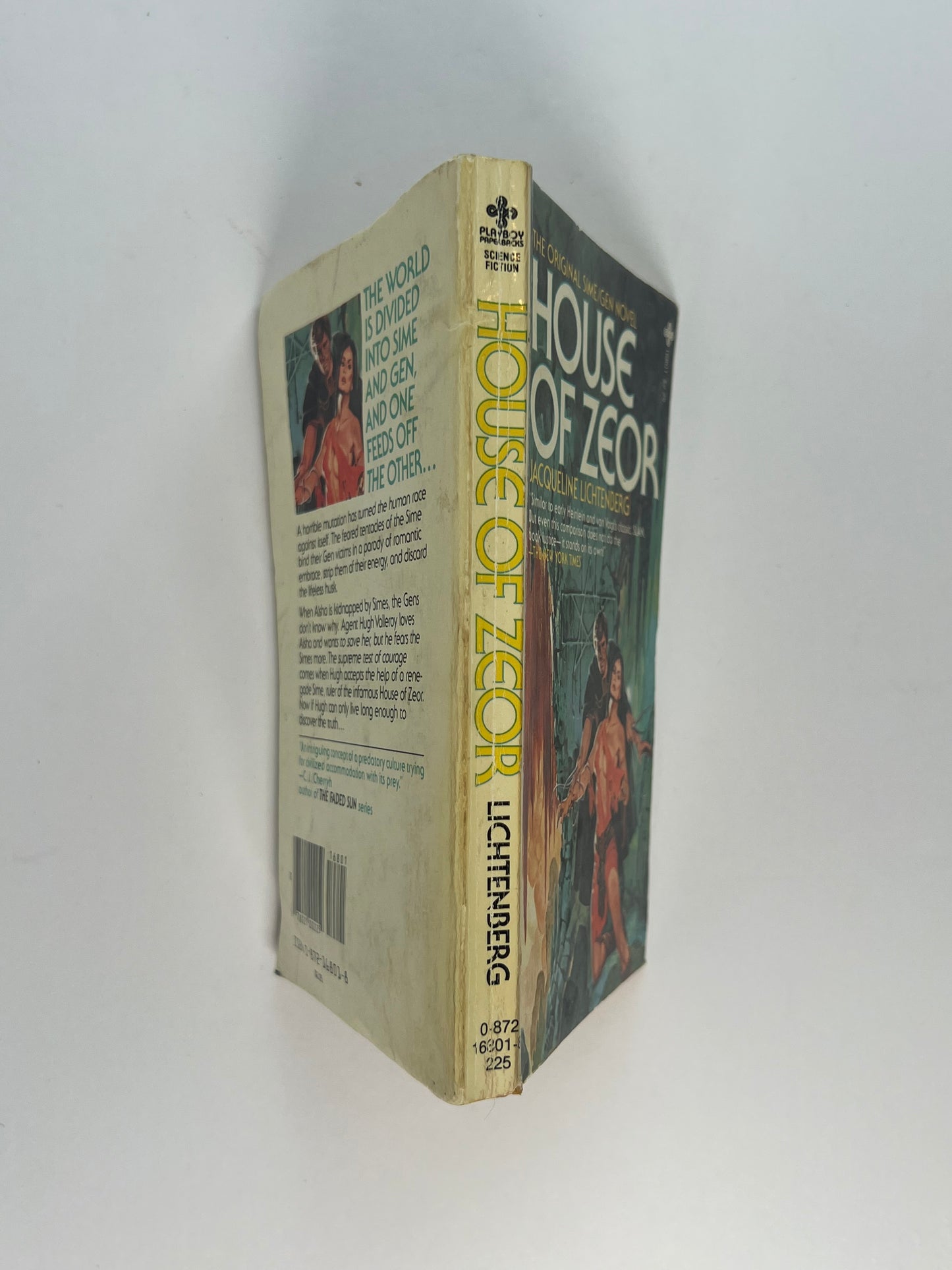 Vintage Paperback - House of Zeor - Jacqueline Lichtenberg - 1981 Playboy Paperbacks
