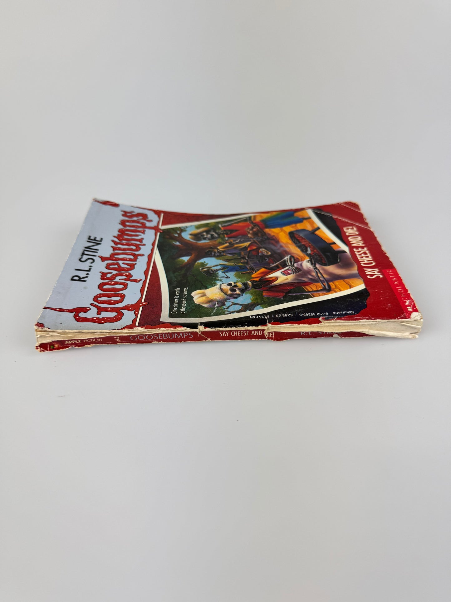 Vintage Horror Paperback - Original 1990s Goosebumps Book - R.L. Stine