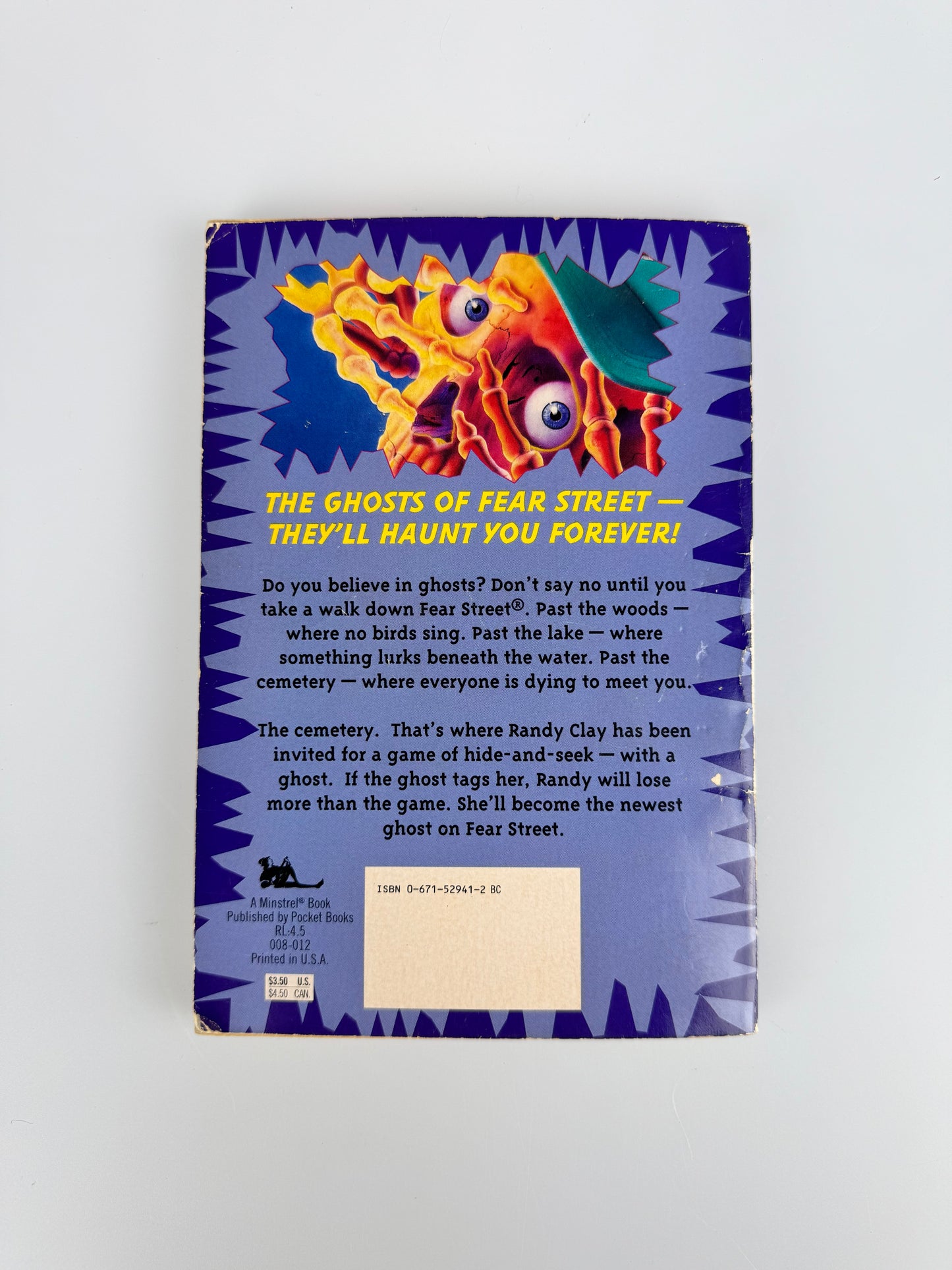 1990s R.L. Stine's Ghosts Of Fear Street Book