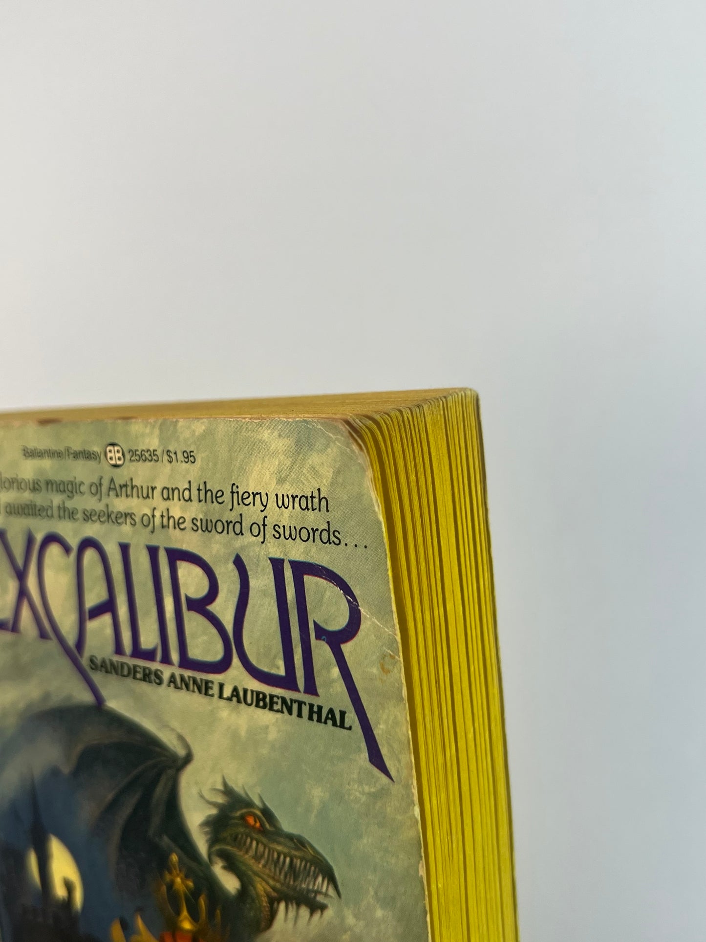 Vintage Paperback - Excalibur - Sanders Anne Laubenthal - 1977 Ballantine Books