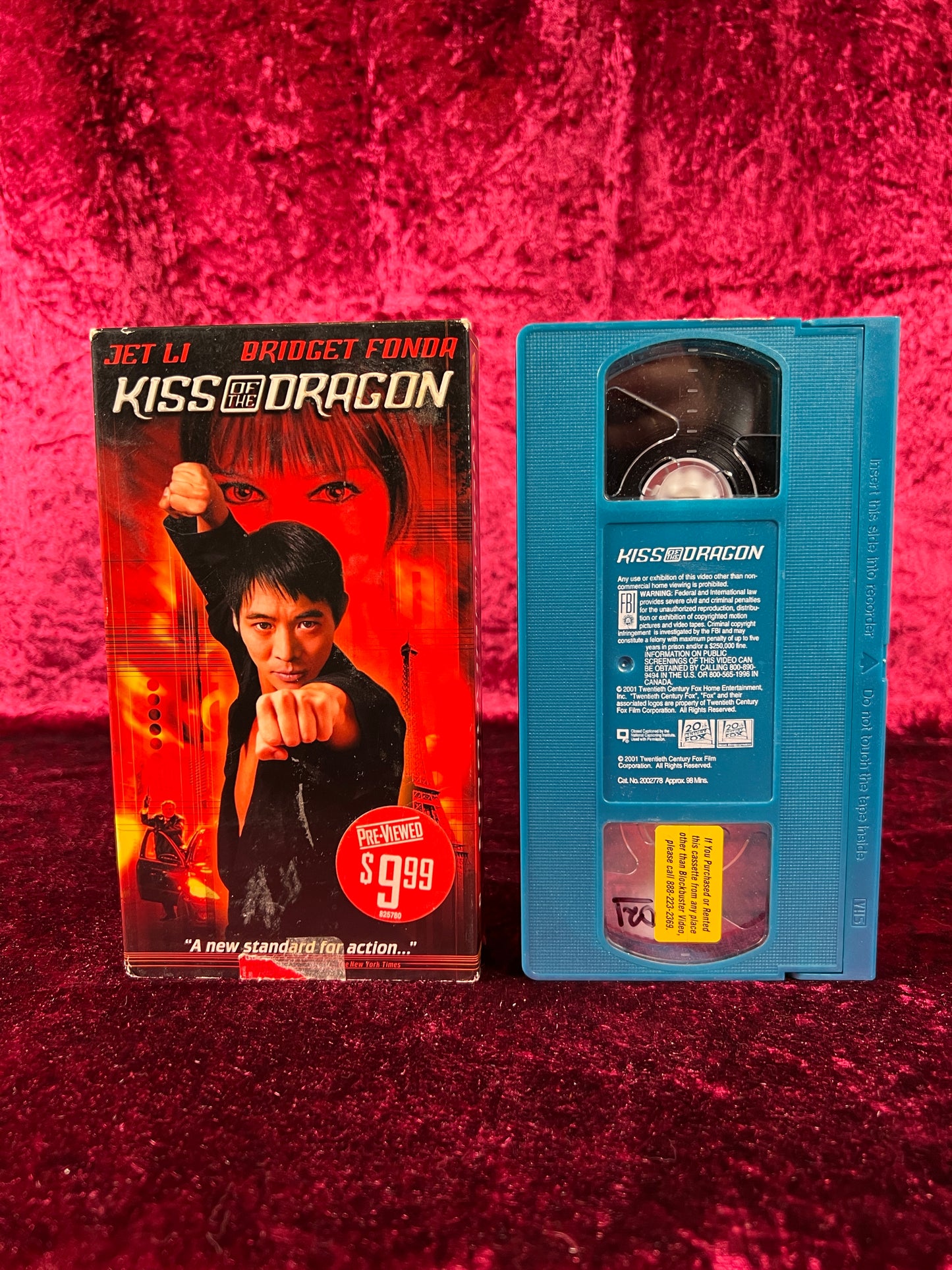 VHS - Kiss Of The Dragon - 2001