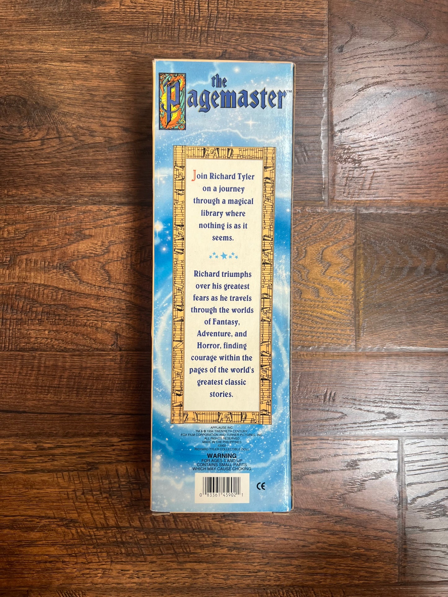 Vintage Collectibles - The Pagemaster Richard Tyler Doll - Applause - 1994