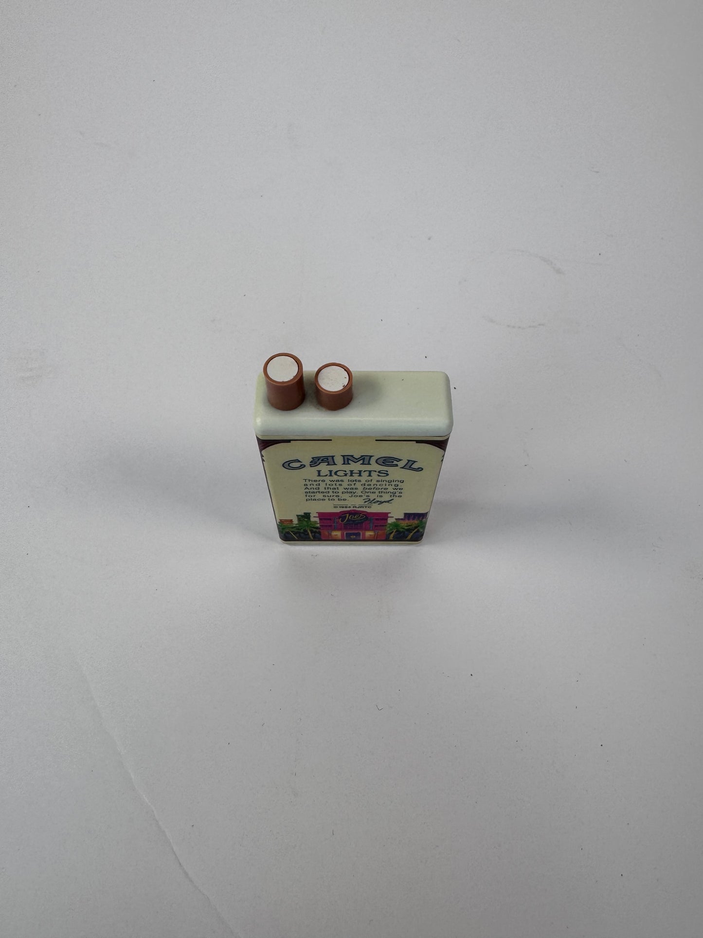 Vintage Tobacciana - Joe Camel Reusable Match-Flint - 1994