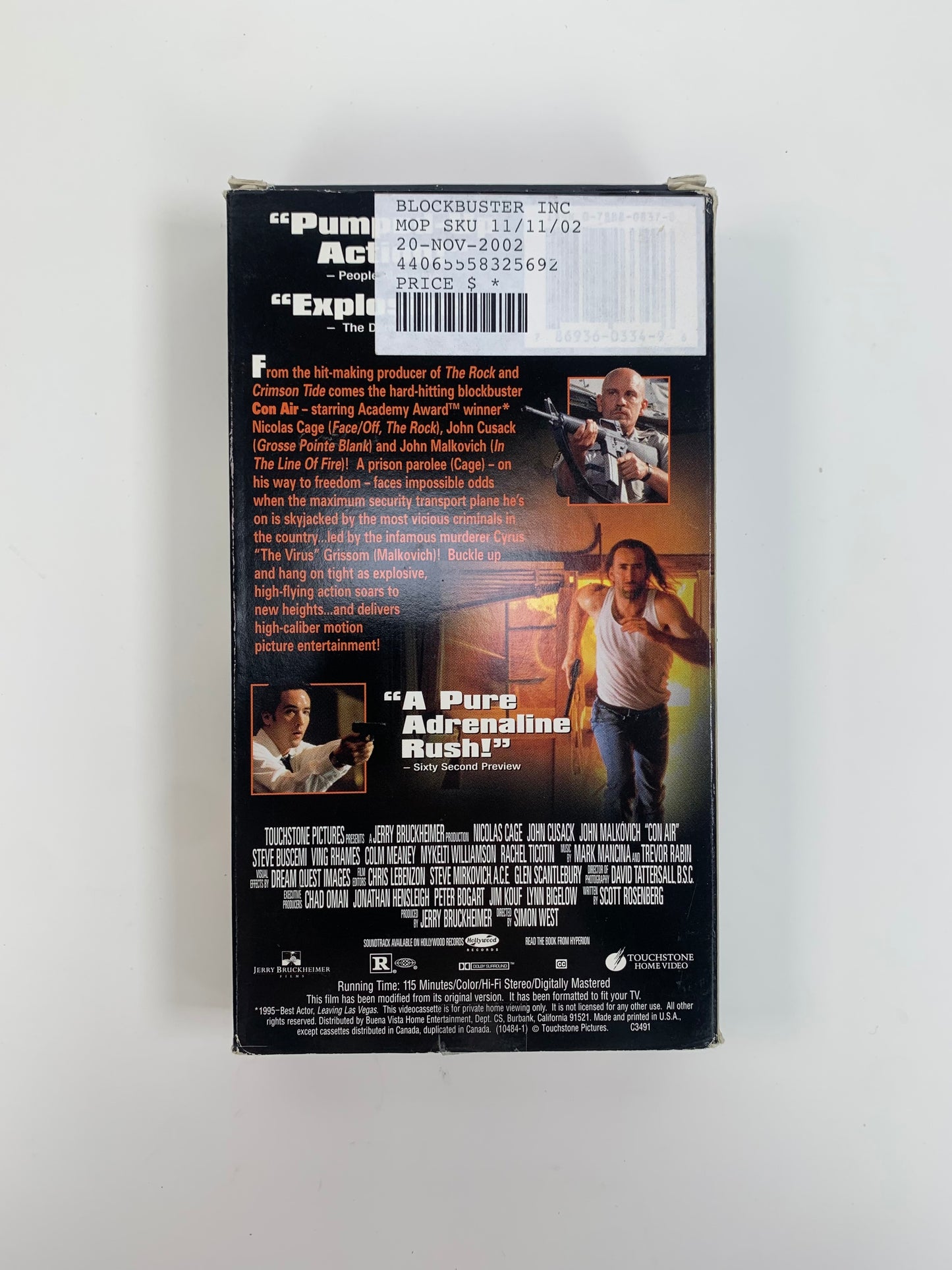 VHS - Con Air - 1997