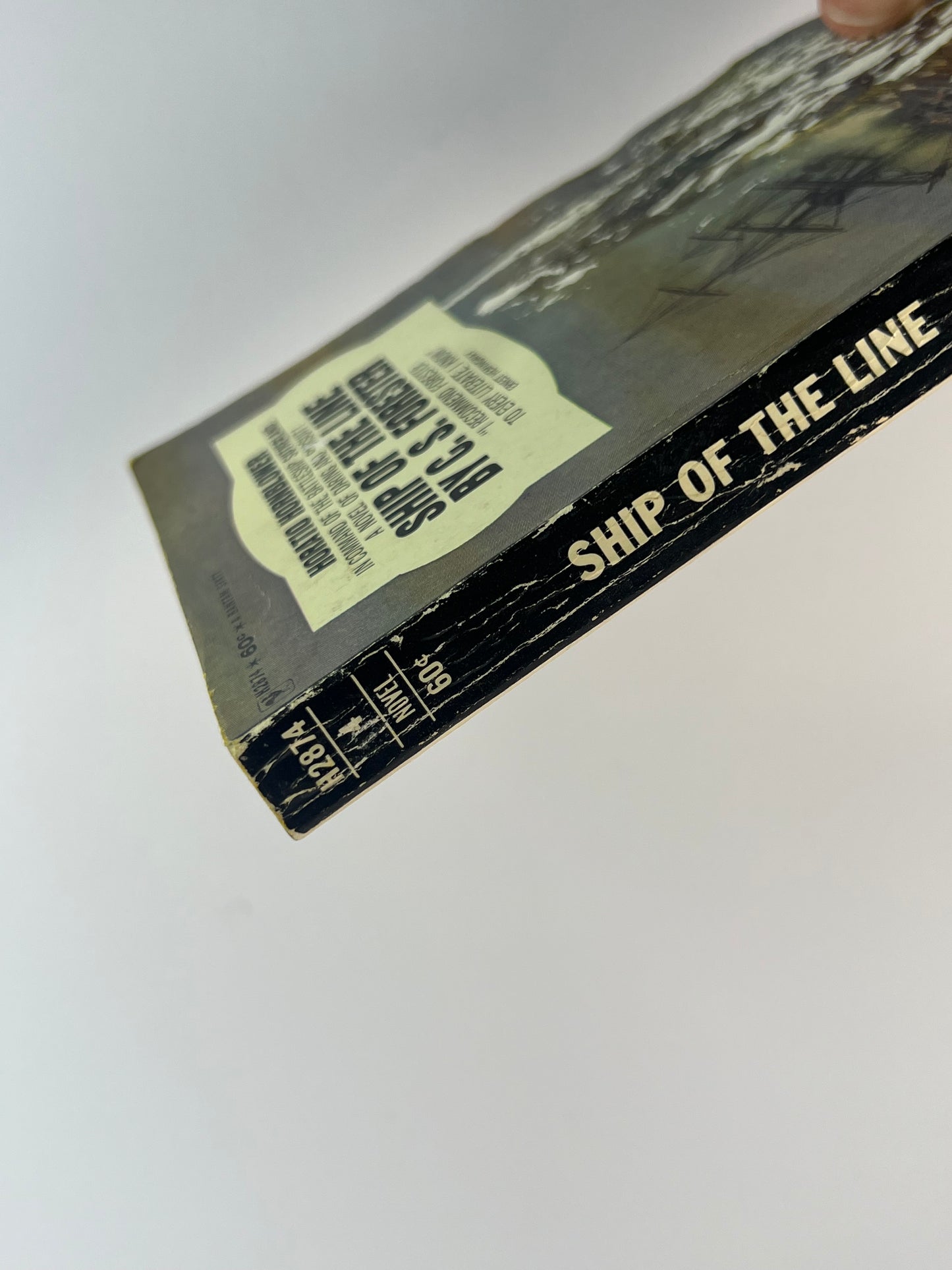 Vintage Paperback - Ship of the Line - C.S. Forester - 1964 Bantam Books (Damaged Cover)