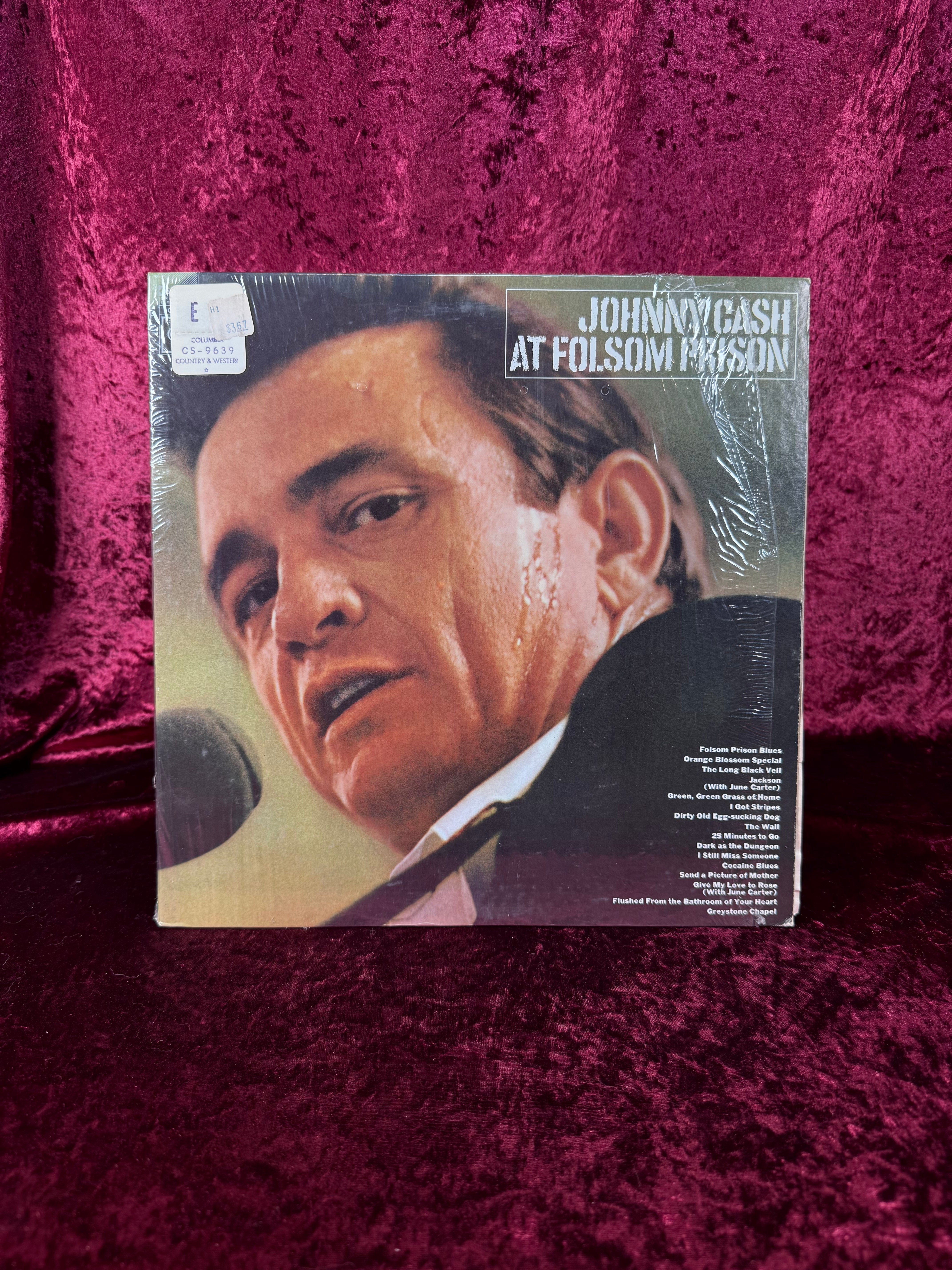 vintage-12-vinyl-record-johnny-cash-folsom-prison-blues-columbi