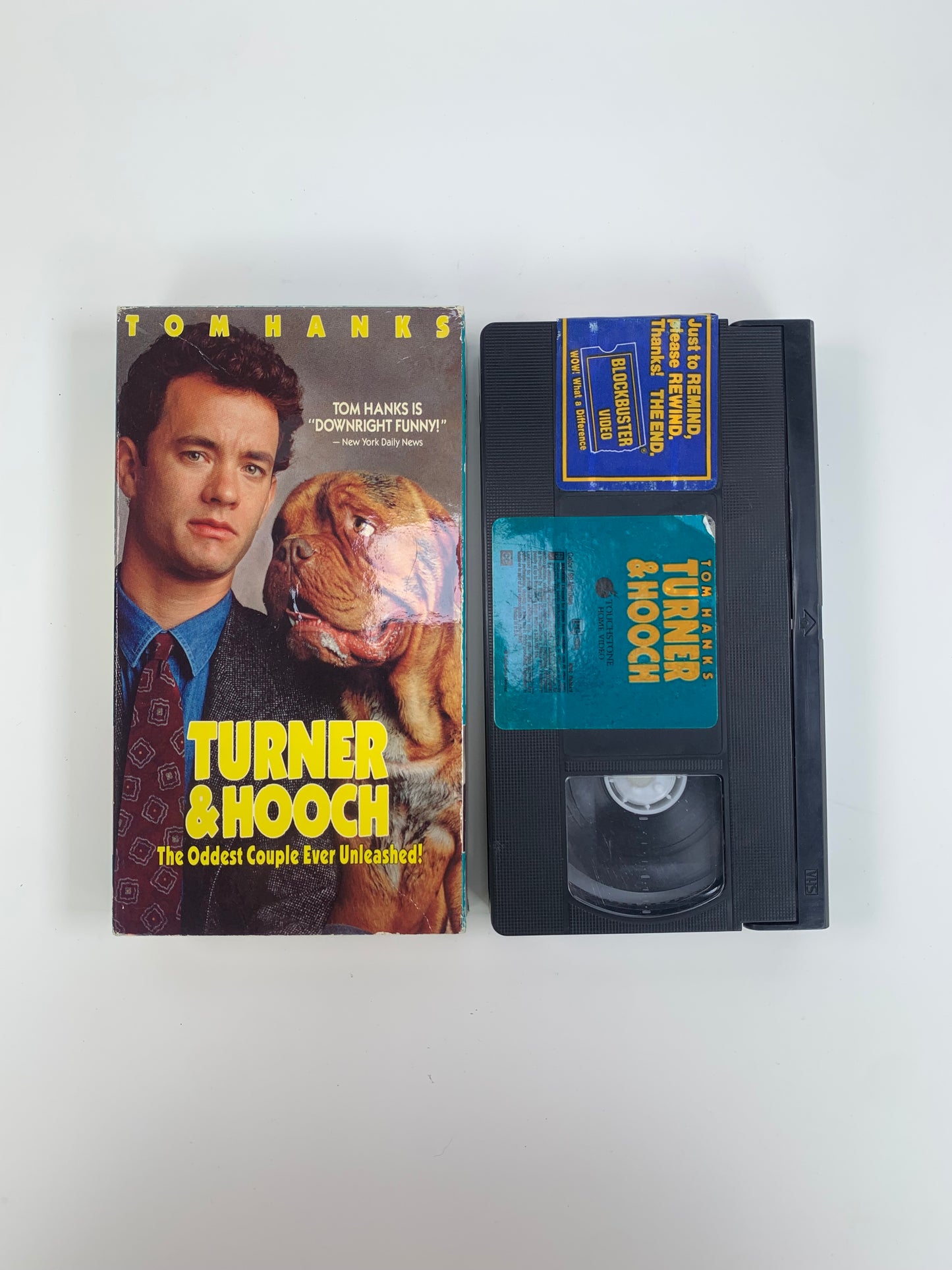 VHS - Turner & Hooch - 1989